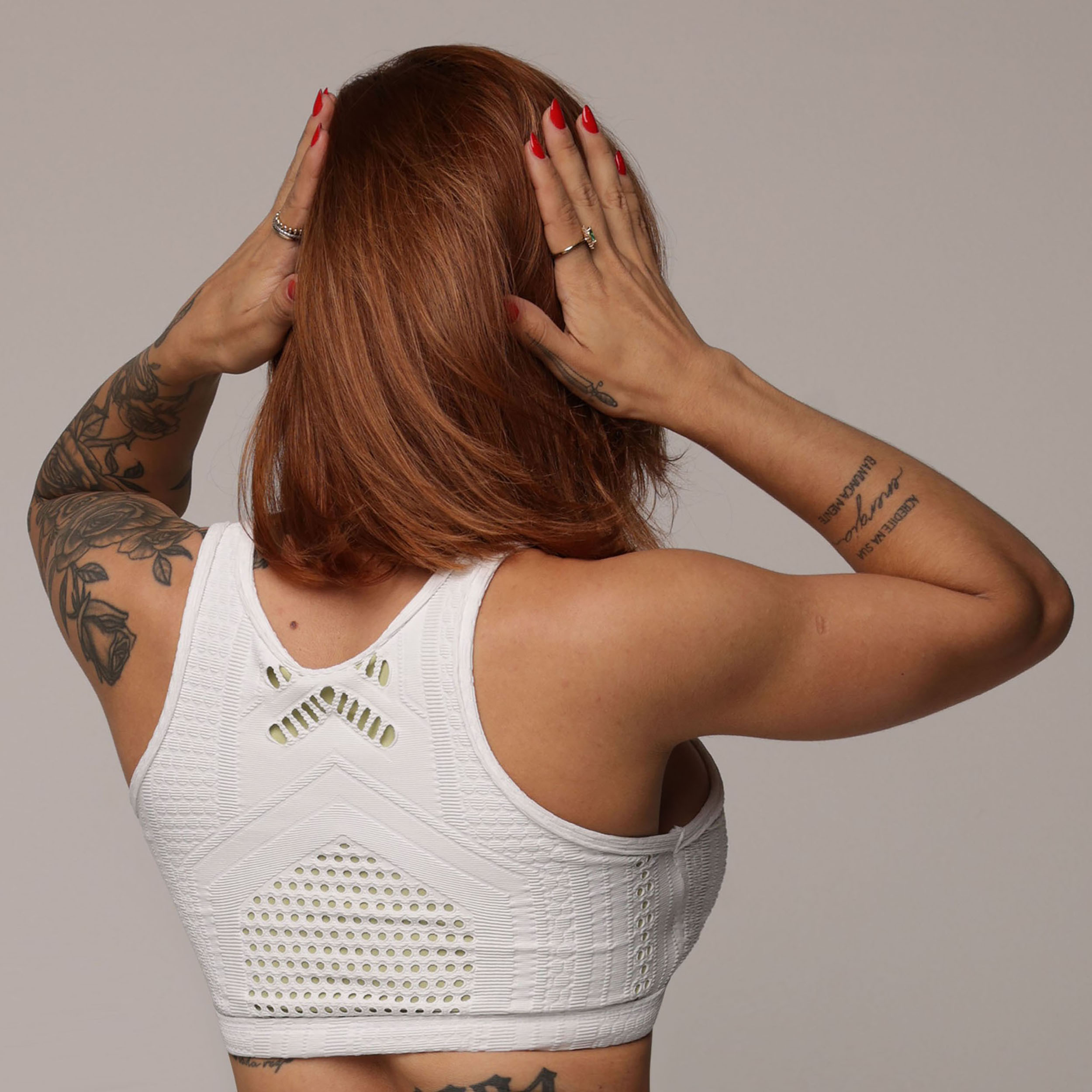 TOP TORINO JACQUARD DOTS BRANCO - Imagem 5