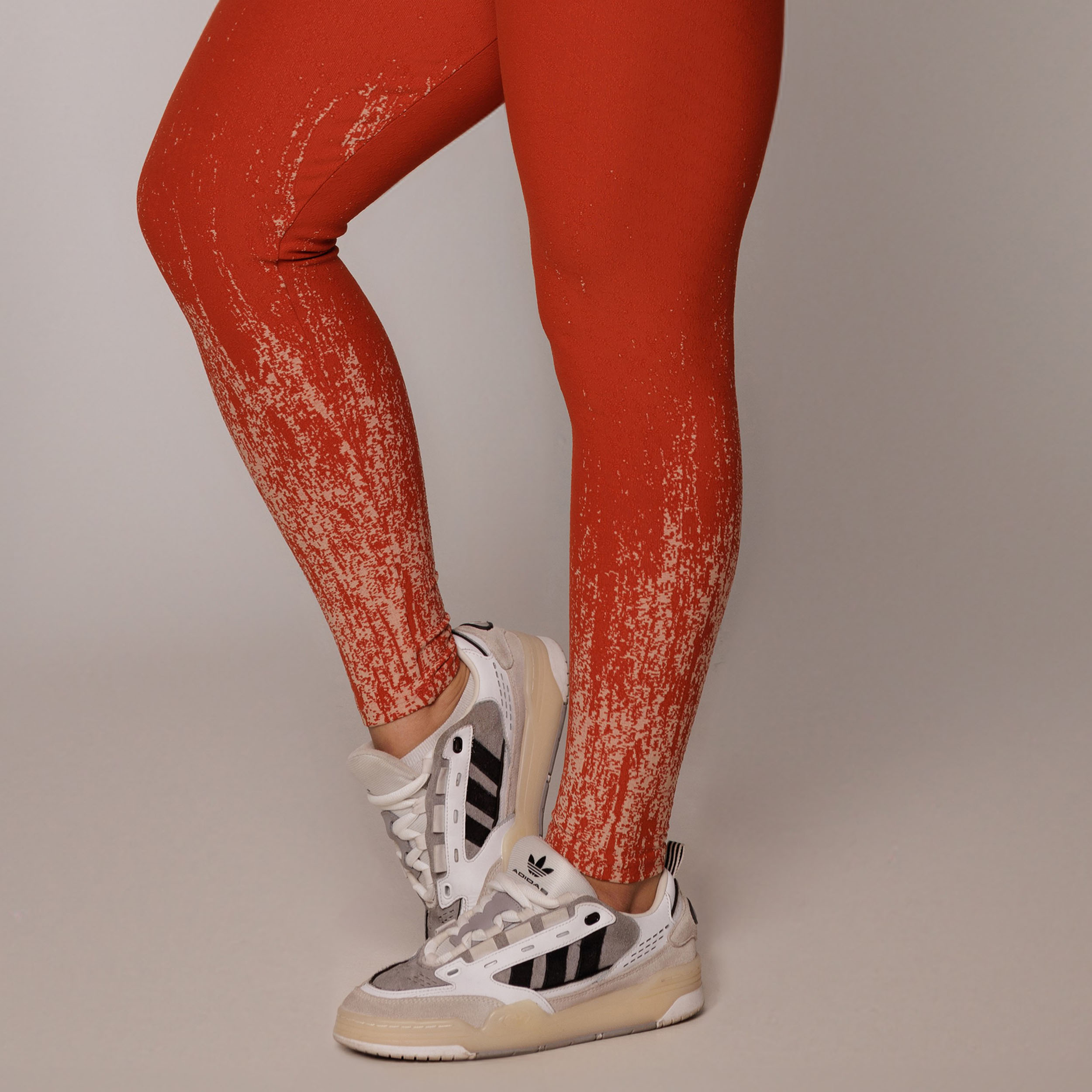 LEGGING EMPINA BUMBUM JACQUARD DUST TERRACOTTA - Imagem 3
