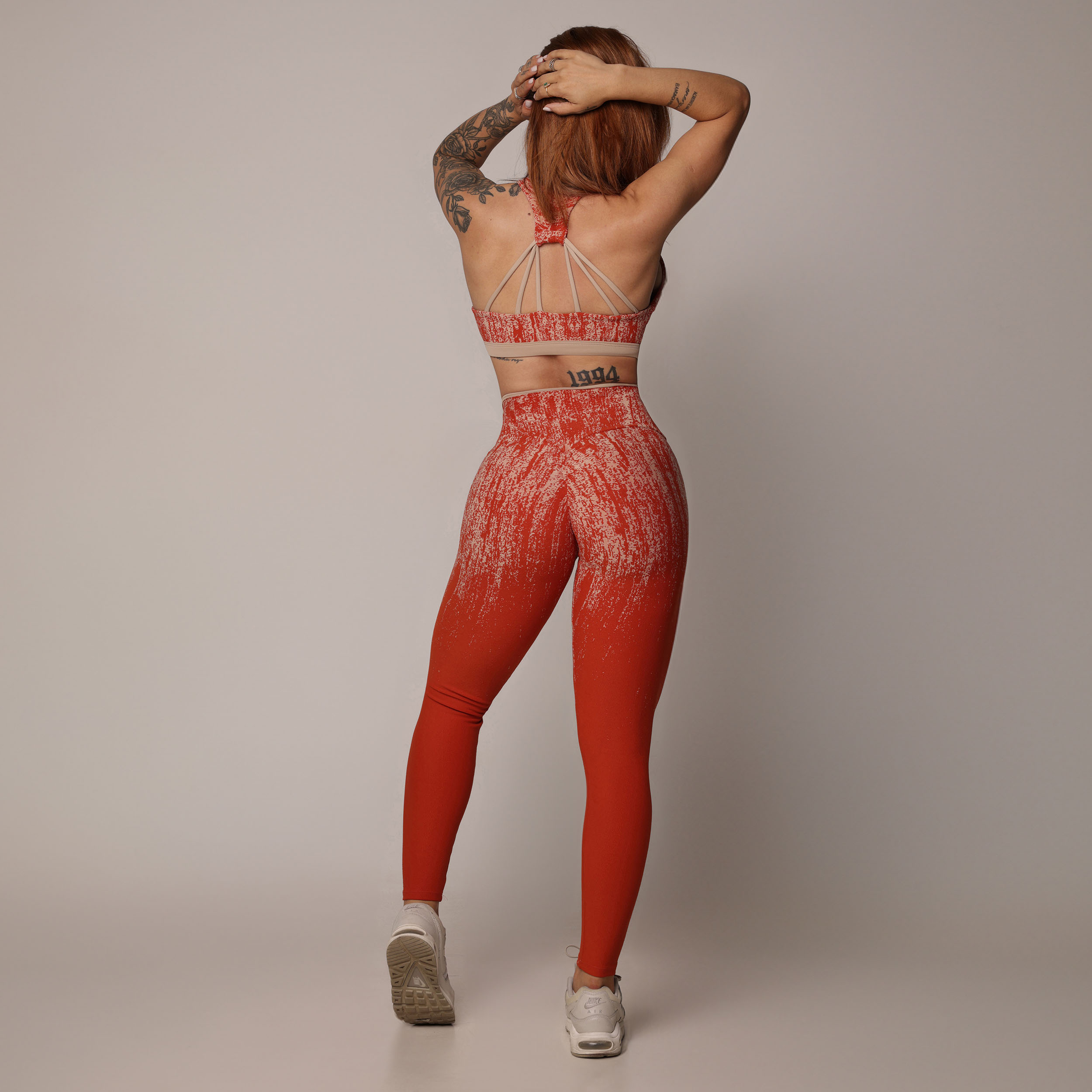 TOP QUEBEC JACQUARD DUST TERRACOTTA - Imagem 6