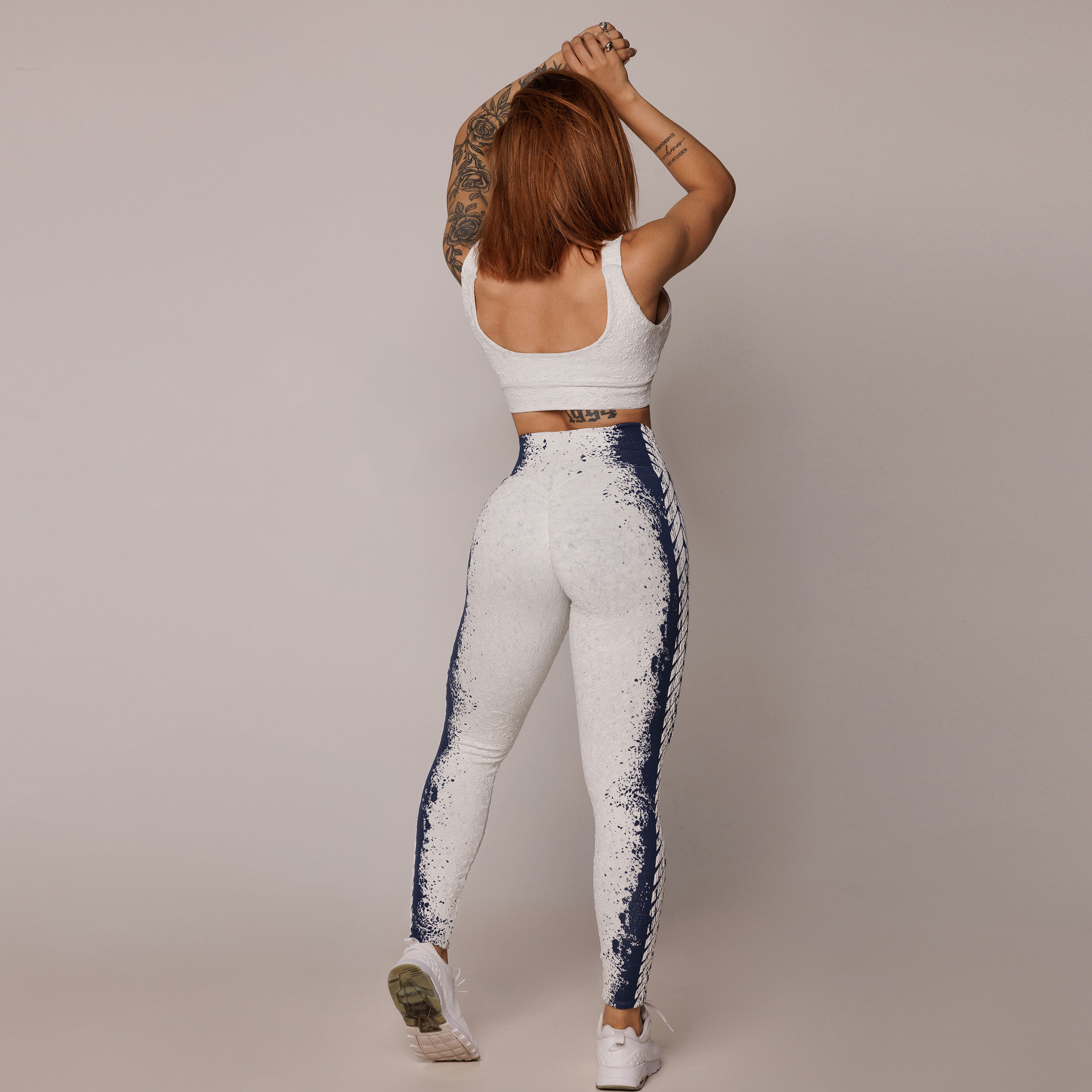 TOP FAIXA JACQUARD NÁUTICO BRANCO - Imagem 7