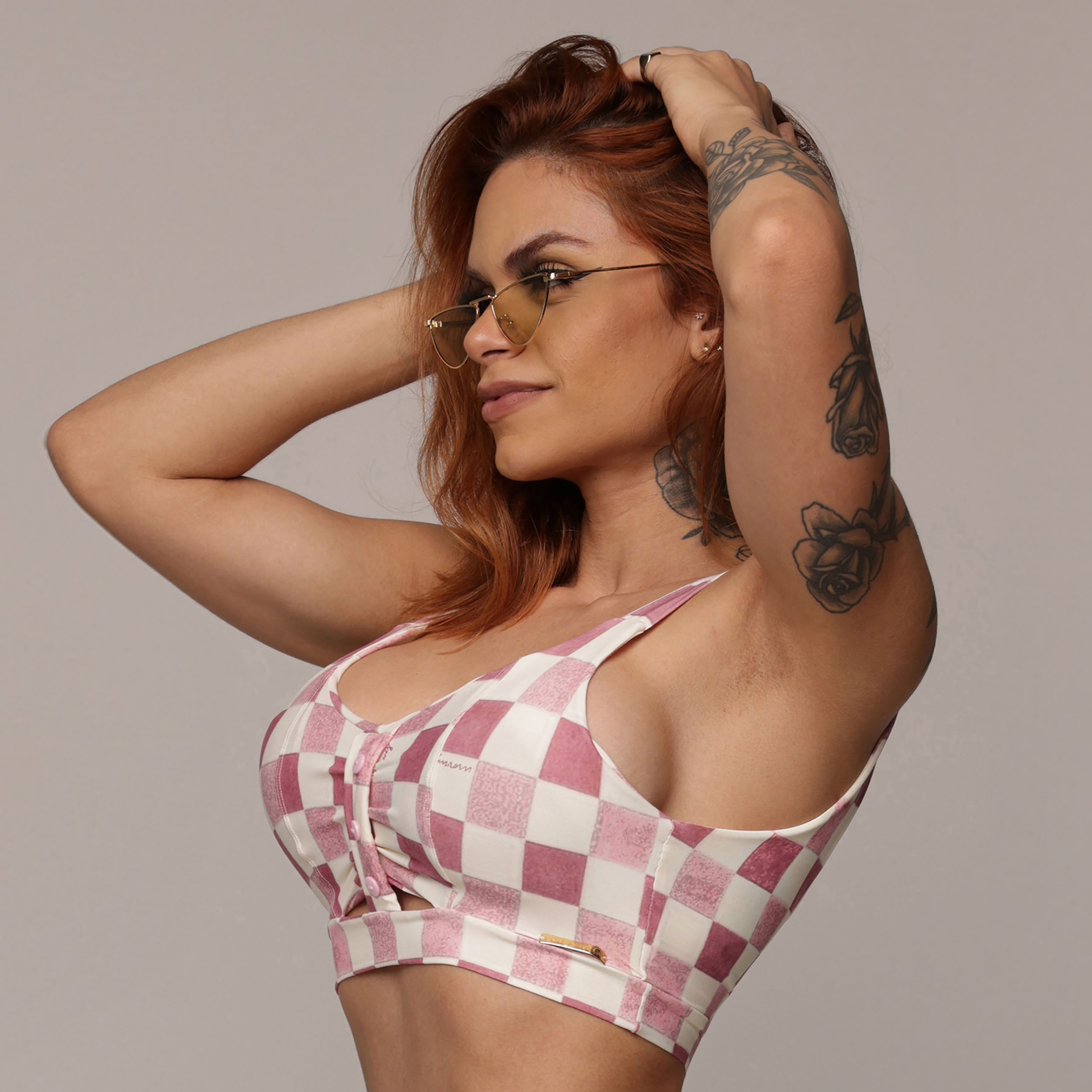 TOP PREPPY PLAID EXCLUSIVO - Imagem 3