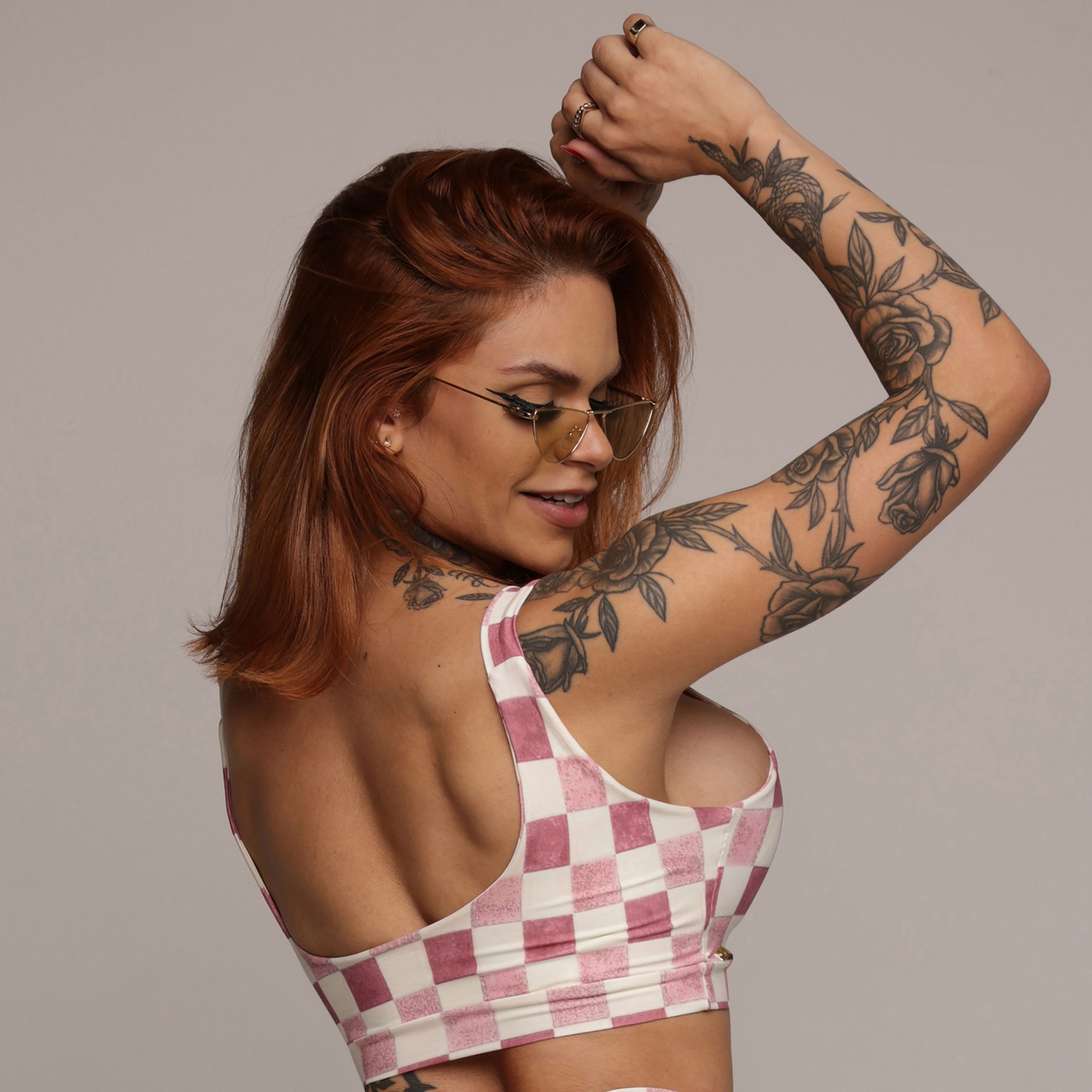 TOP PREPPY PLAID EXCLUSIVO - Imagem 4