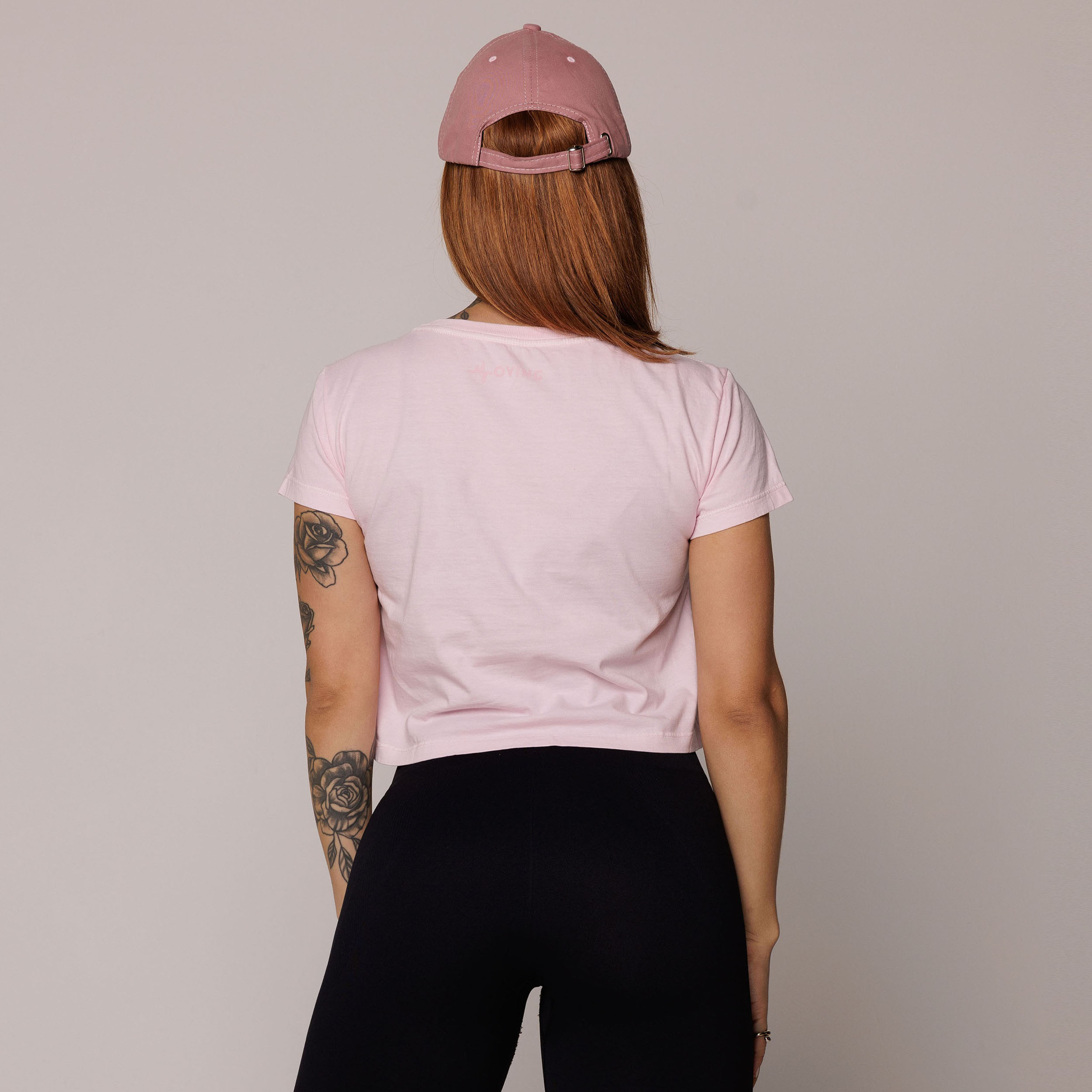 CROPPED ESTONADO DE ALGODÃO PREMIUM SUSTENTÁVEL ROSA BLUSH - Imagem 4