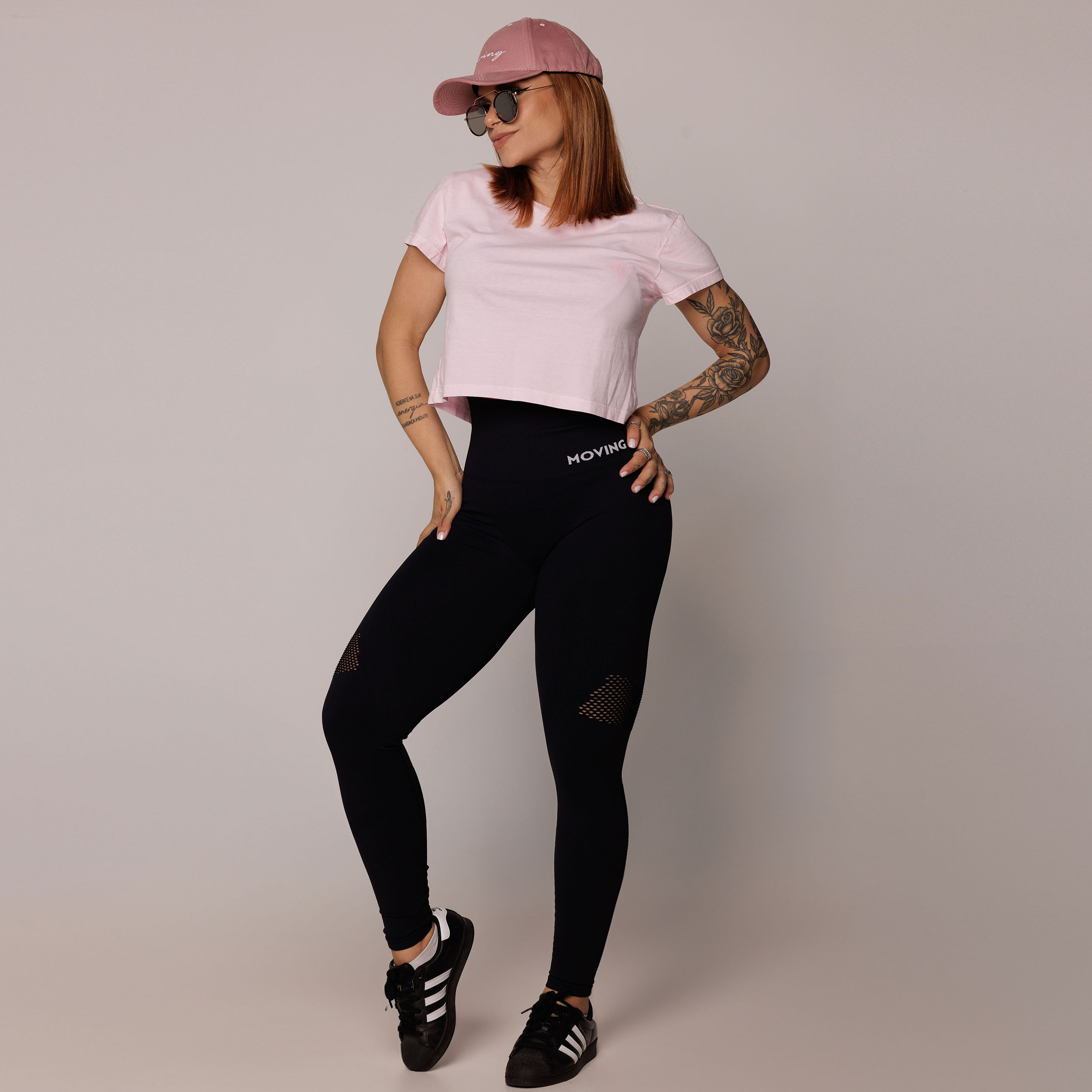 CROPPED ESTONADO DE ALGODÃO PREMIUM SUSTENTÁVEL ROSA BLUSH - Imagem 8