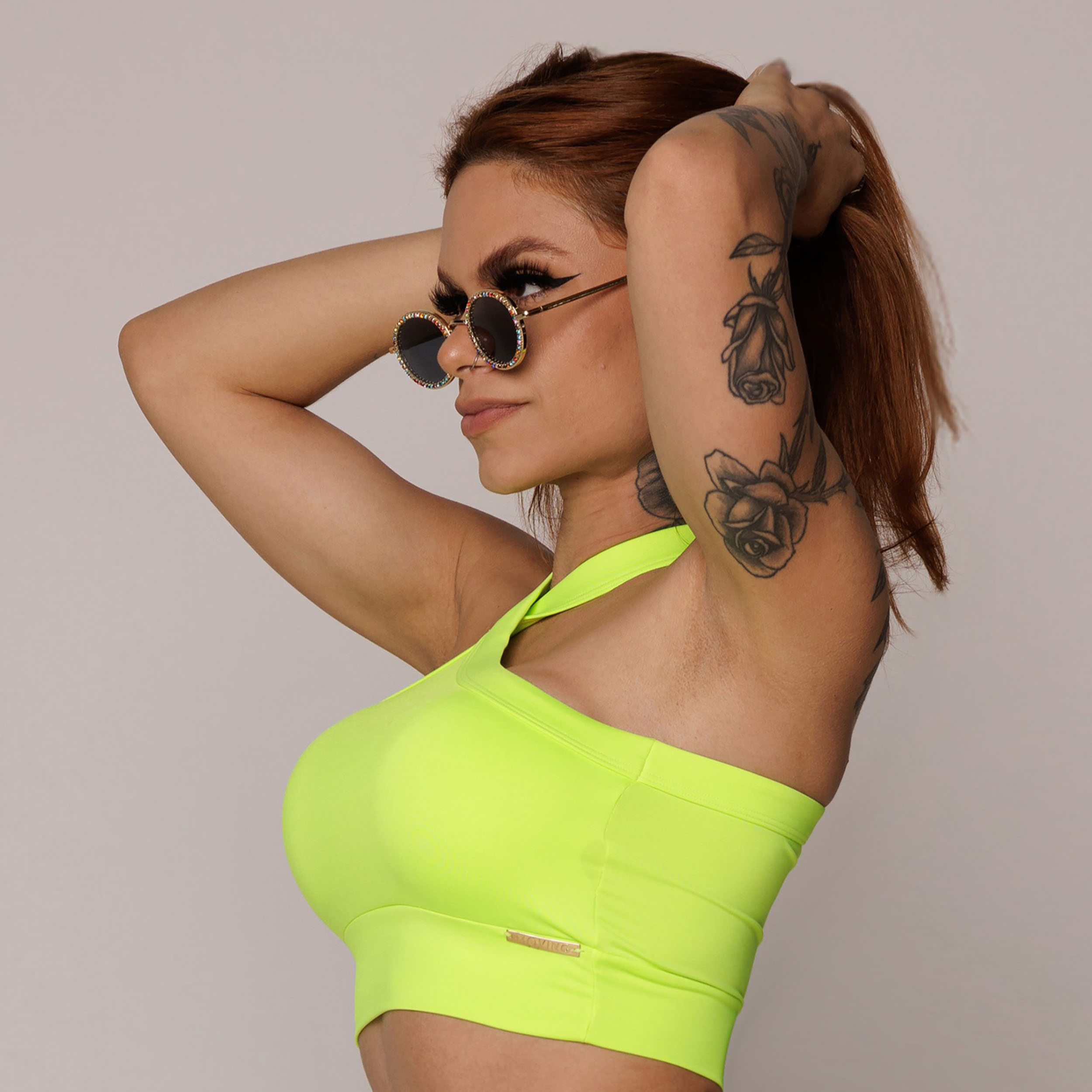 TOP TULIPA AMARELO NEON - Imagem 3
