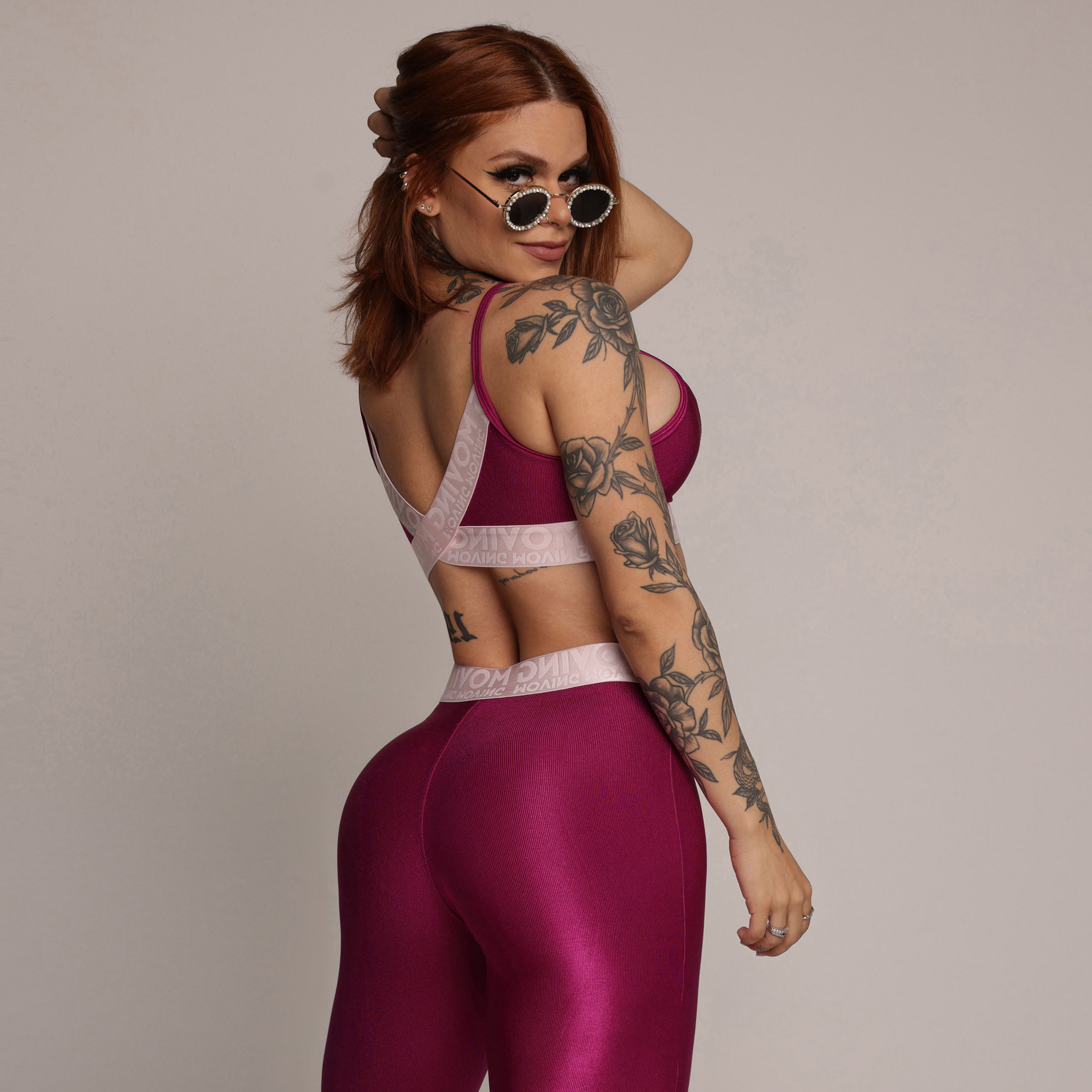 LEGGING HIT GLOSSY FÚCSIA - Imagem 4