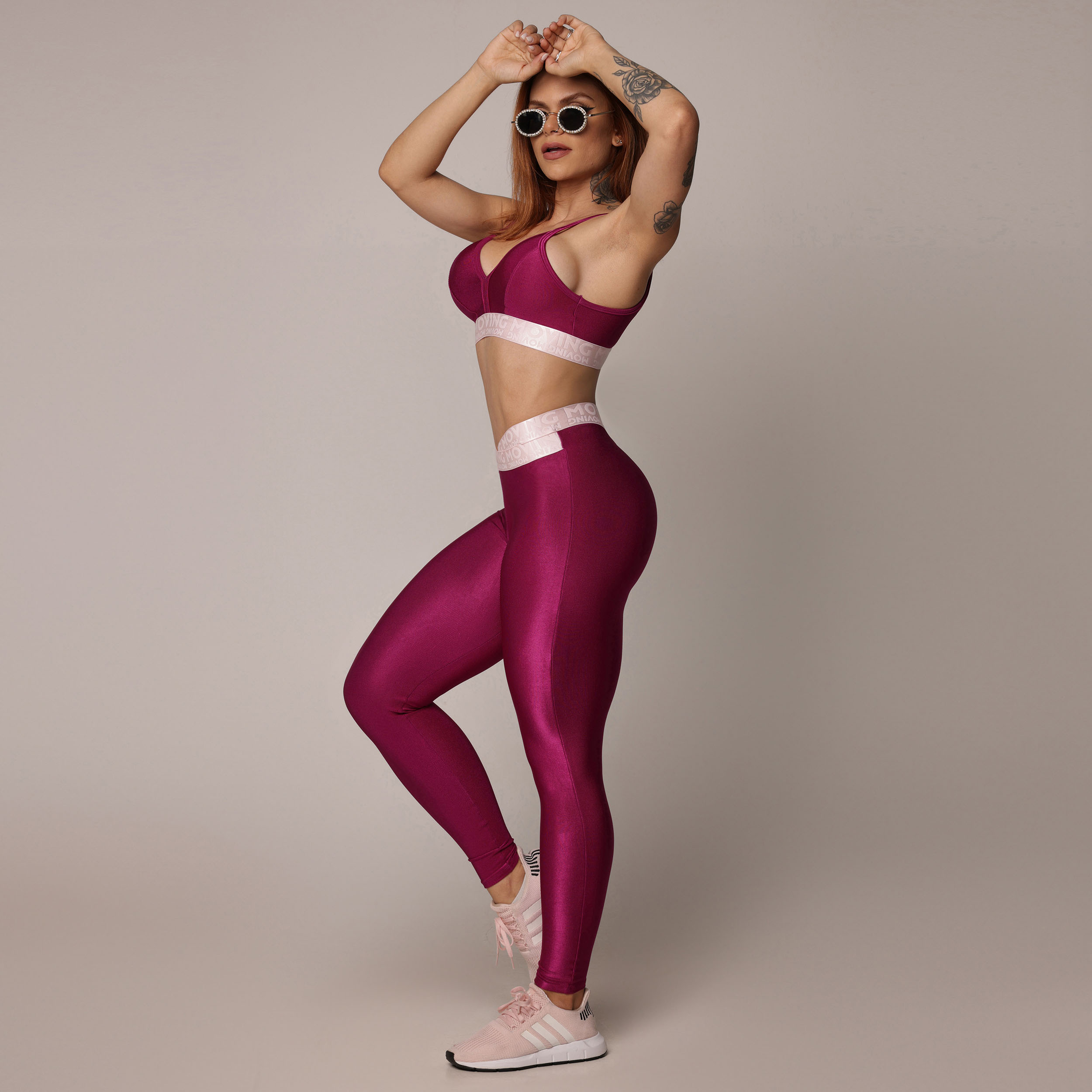 LEGGING HIT GLOSSY FÚCSIA - Imagem 8