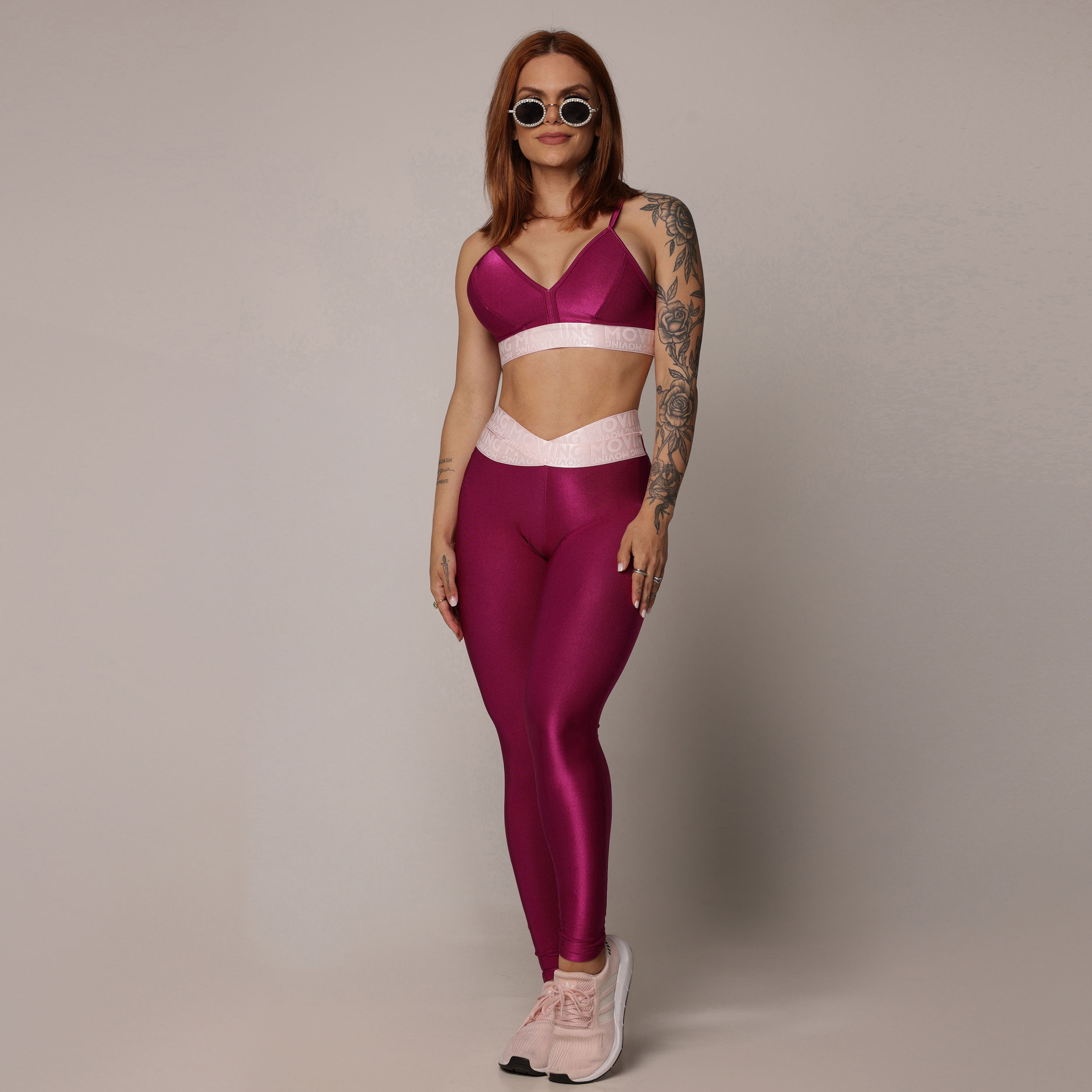 LEGGING HIT GLOSSY FÚCSIA - Imagem 9
