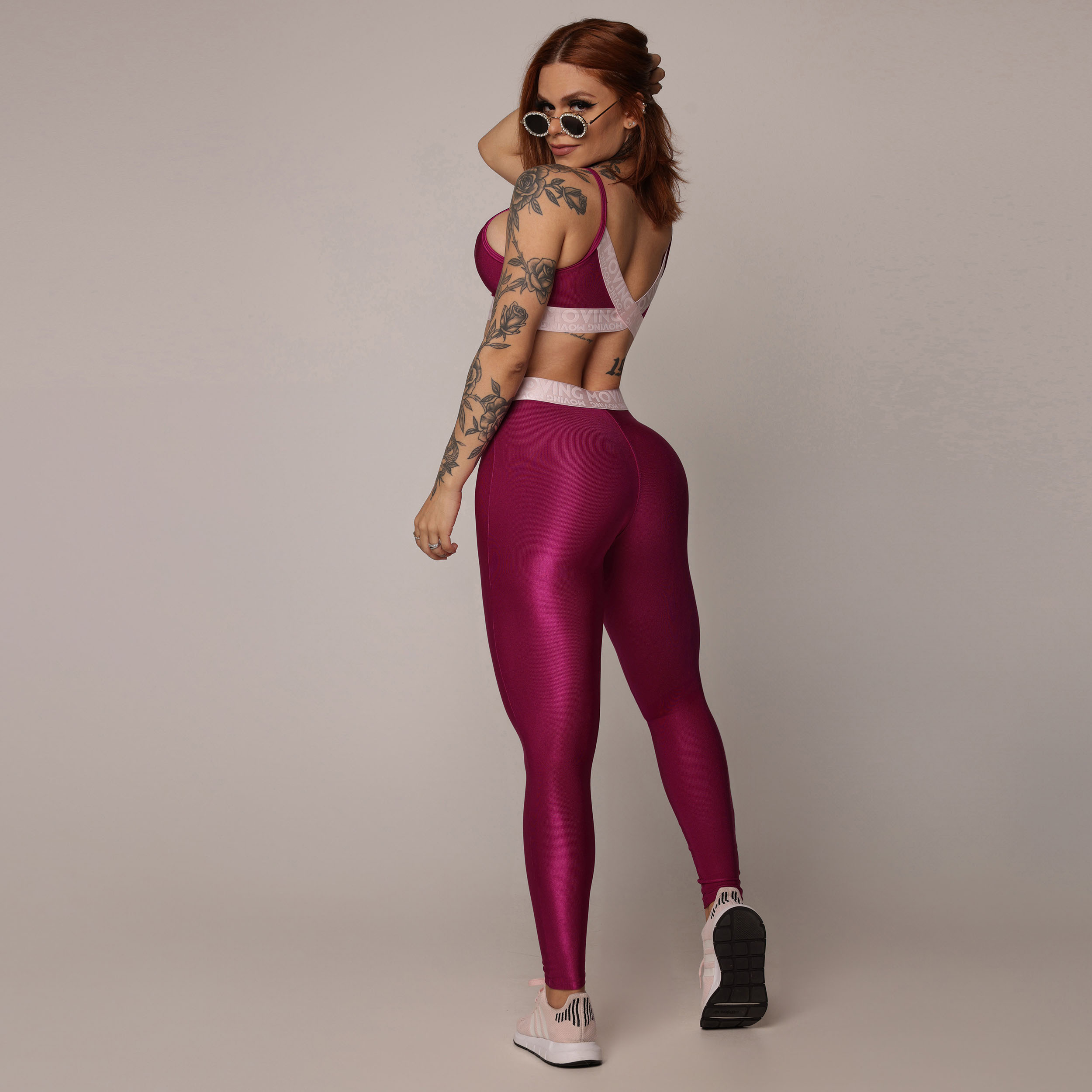 LEGGING HIT GLOSSY FÚCSIA - Imagem 10