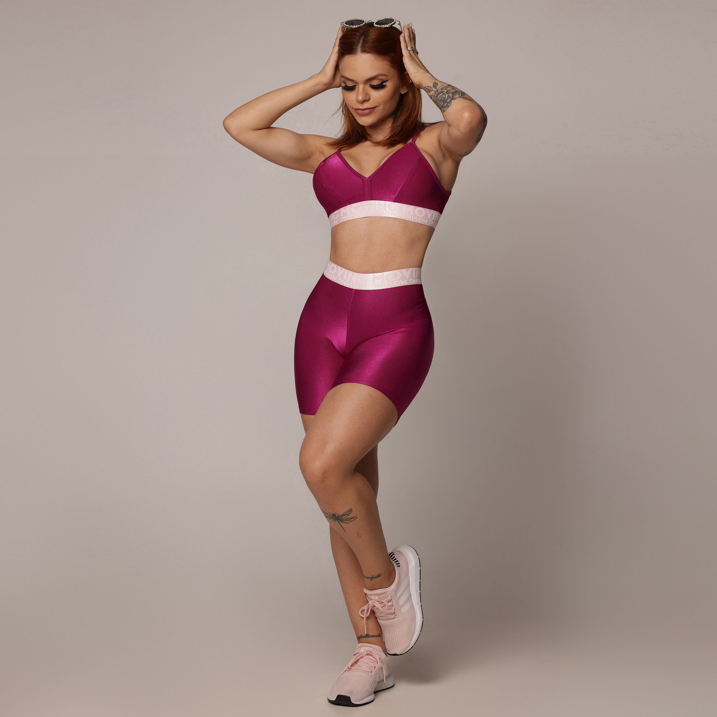 SHORT ÉPIC GLOSSY FÚCSIA - Imagem 4