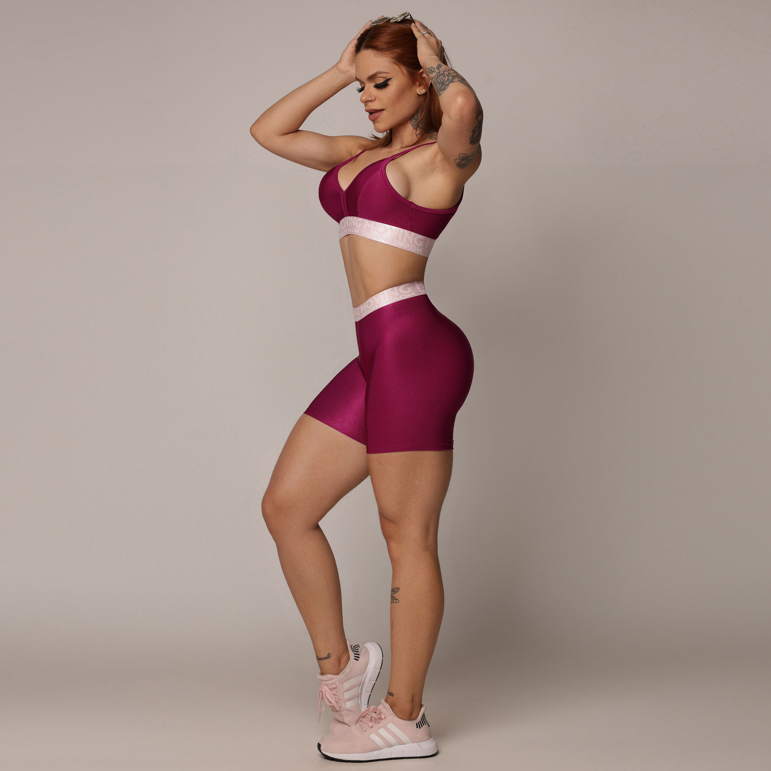 SHORT ÉPIC GLOSSY FÚCSIA - Imagem 6