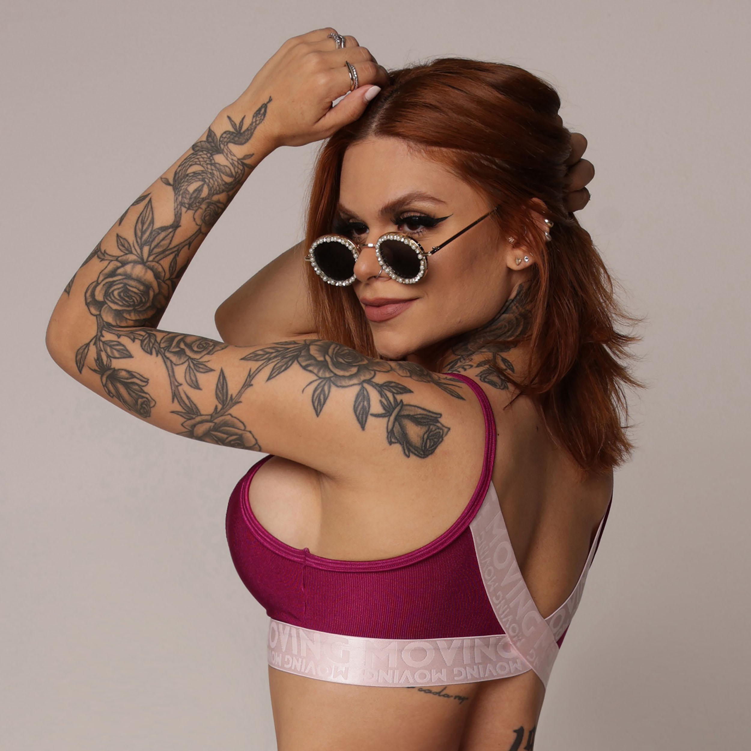 TOP MILANO GLOSSY FÚCSIA - Imagem 4