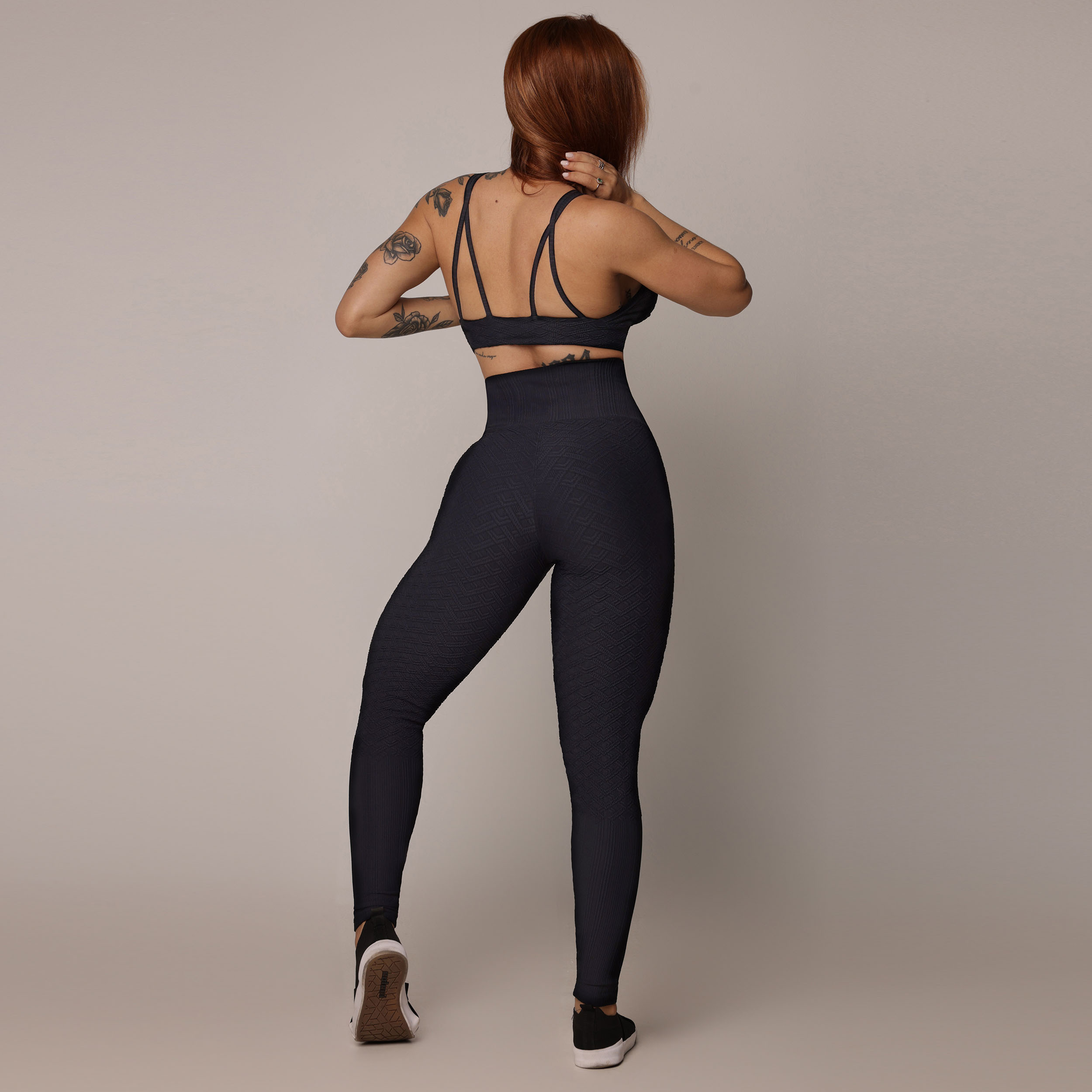 TOP TORONTO JACQUARD LUXOR PRETO - Imagem 6