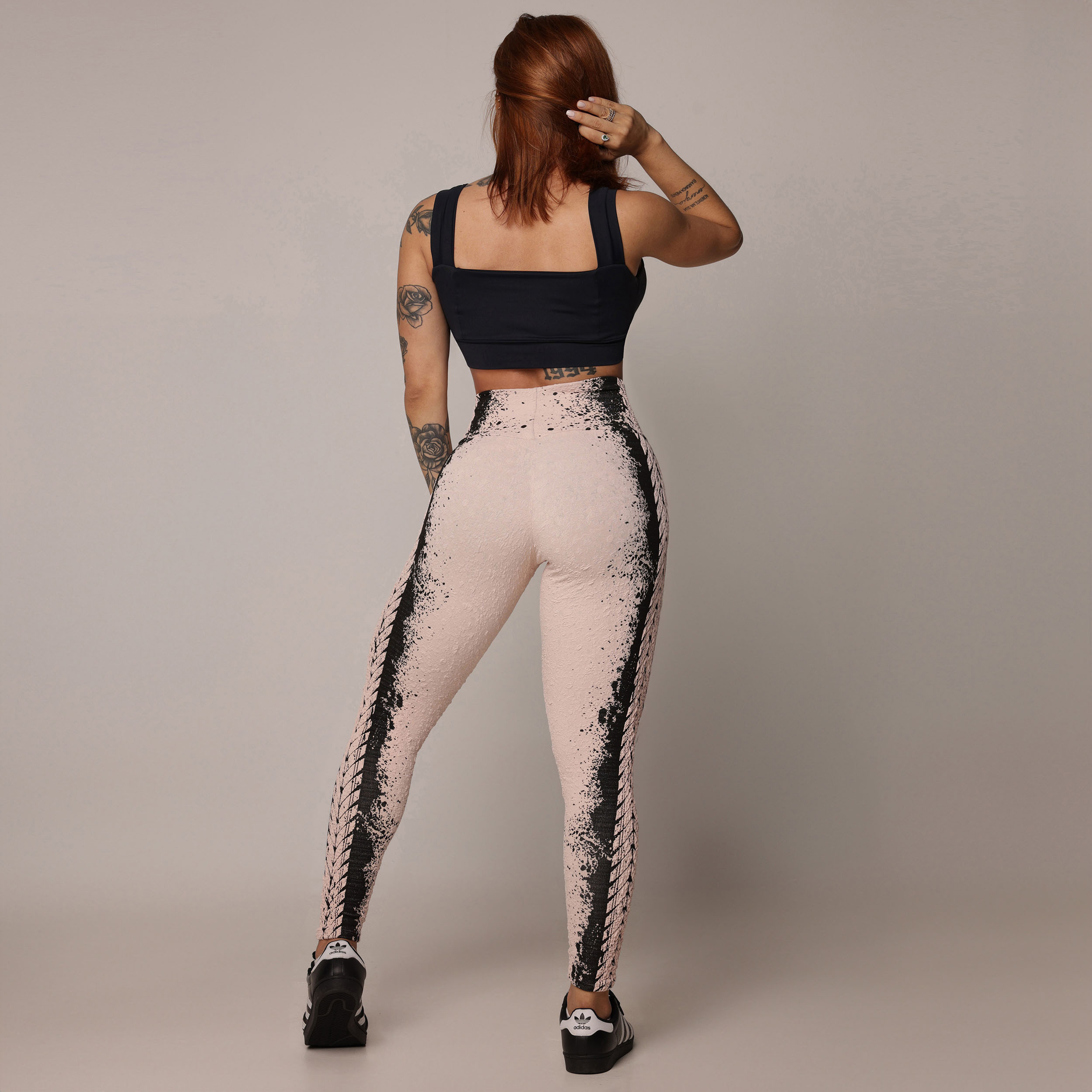 LEGGING COMUM JACQUARD NÁUTICO ROSÊ - Imagem 8