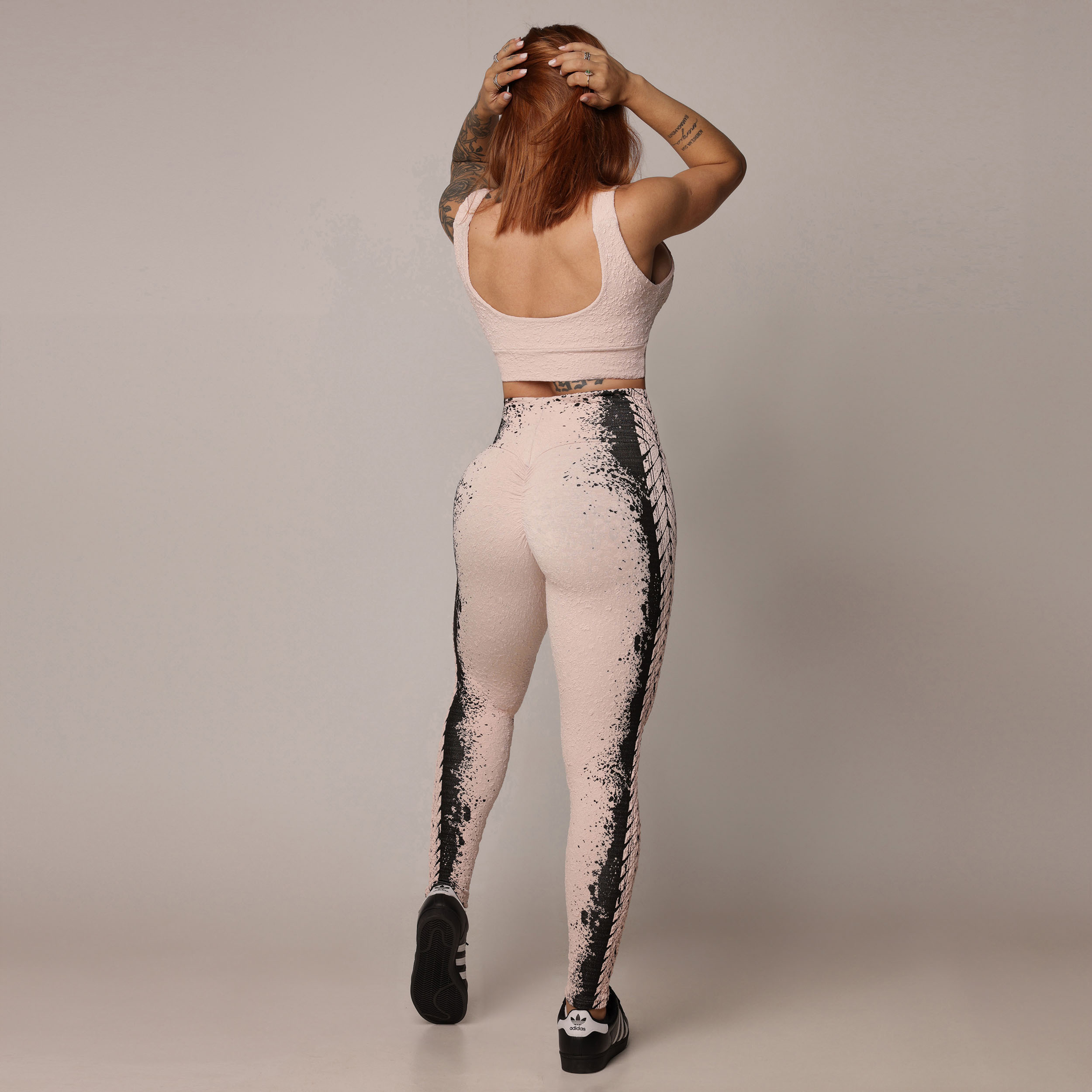 TOP FAIXA JACQUARD NÁUTICO ROSÊ - Imagem 6