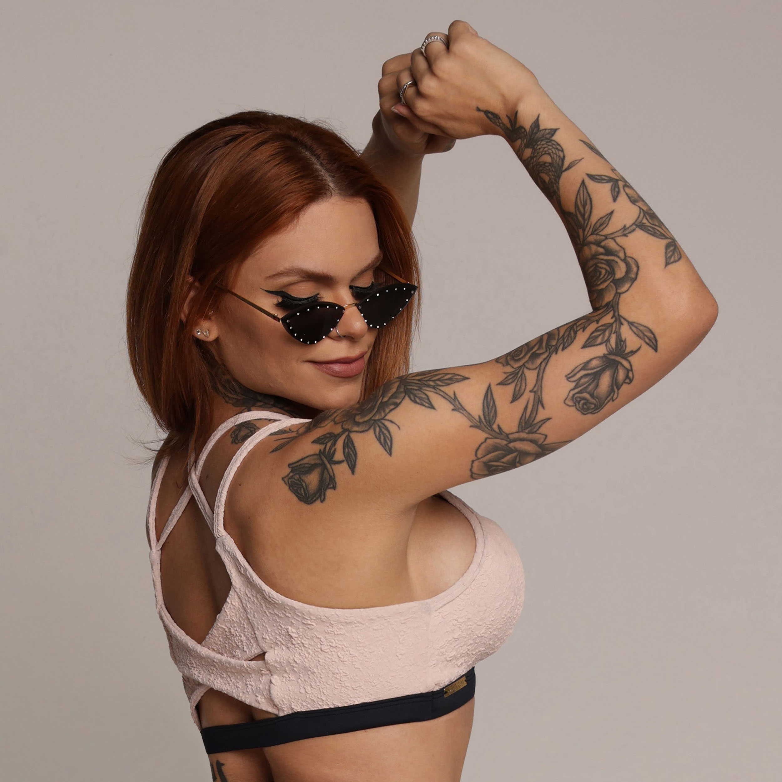 TOP FLORENÇA JACQUARD NÁUTICO ROSÊ - Imagem 4