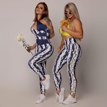 MACACÃO GOLDEN GATE EMPINA BUMBUM FLOWER EXCLUSIVO