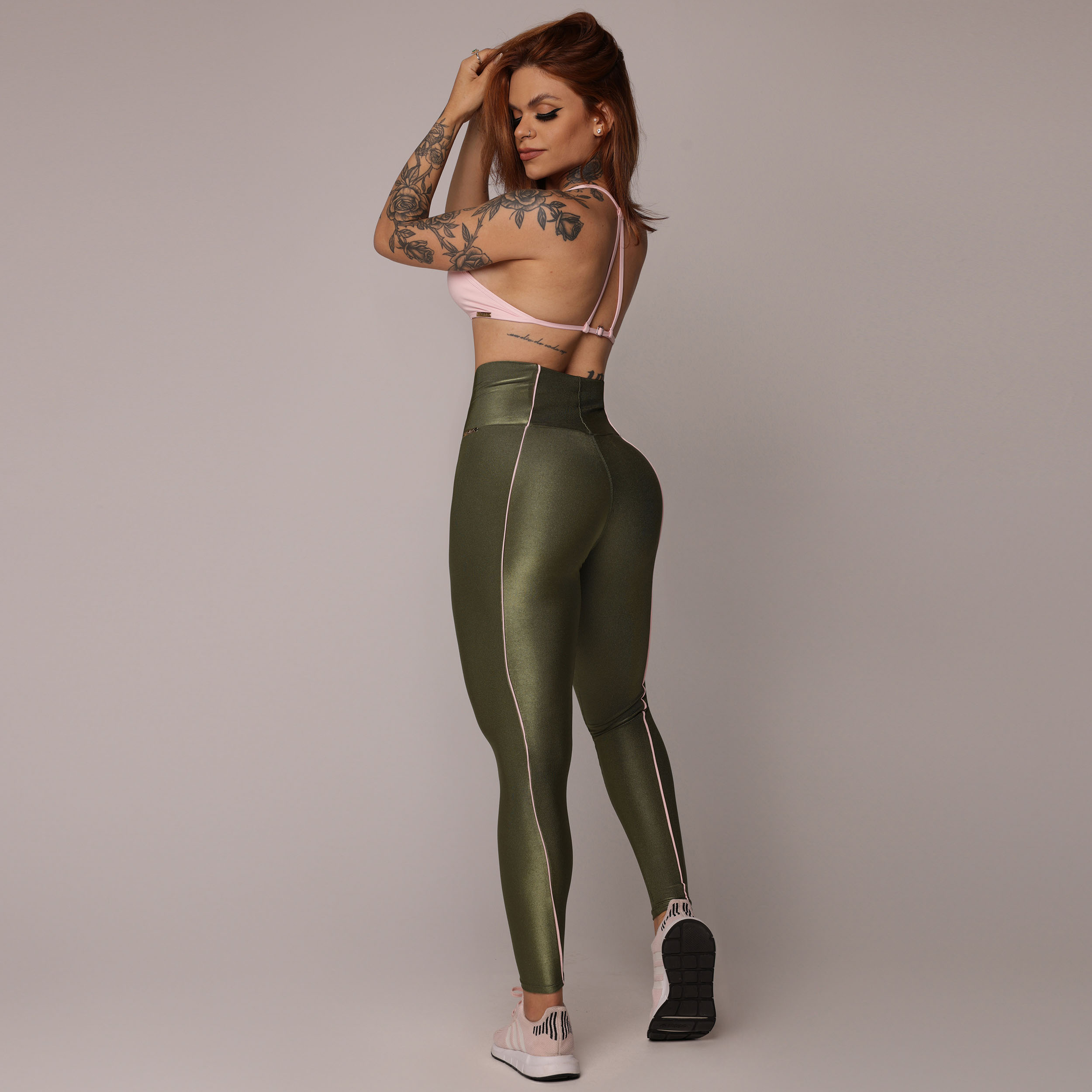 LEGGING HOPE GLOSSY VERDE MILITAR - Imagem 6