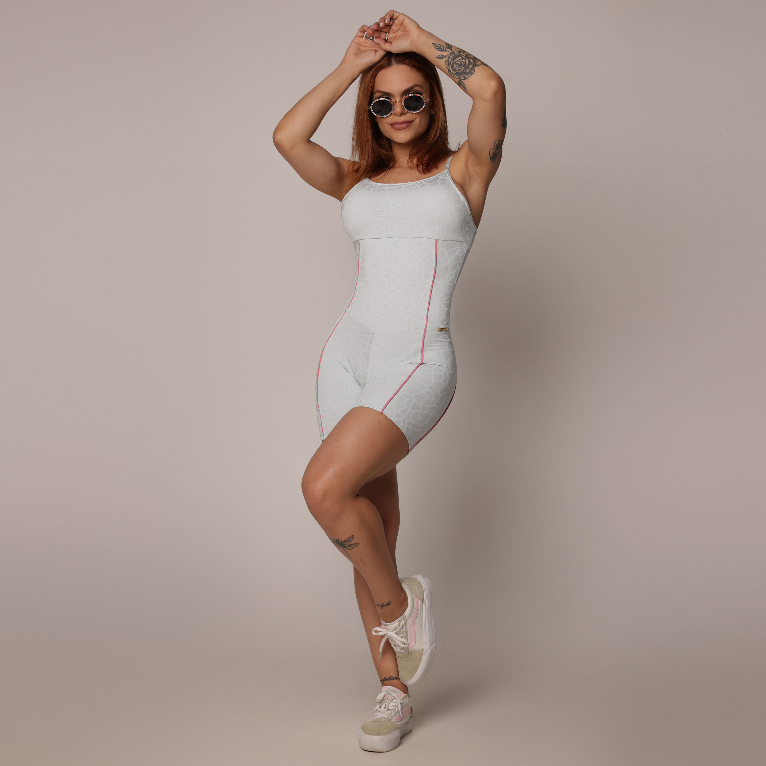 MACAQUINHO QUEENS EMPINA BUMBUM JACQUARD CRACK - Imagem 4