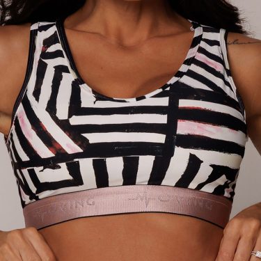 TOP FIT COM ELÁSTICO MAZE EXCLUSIVO