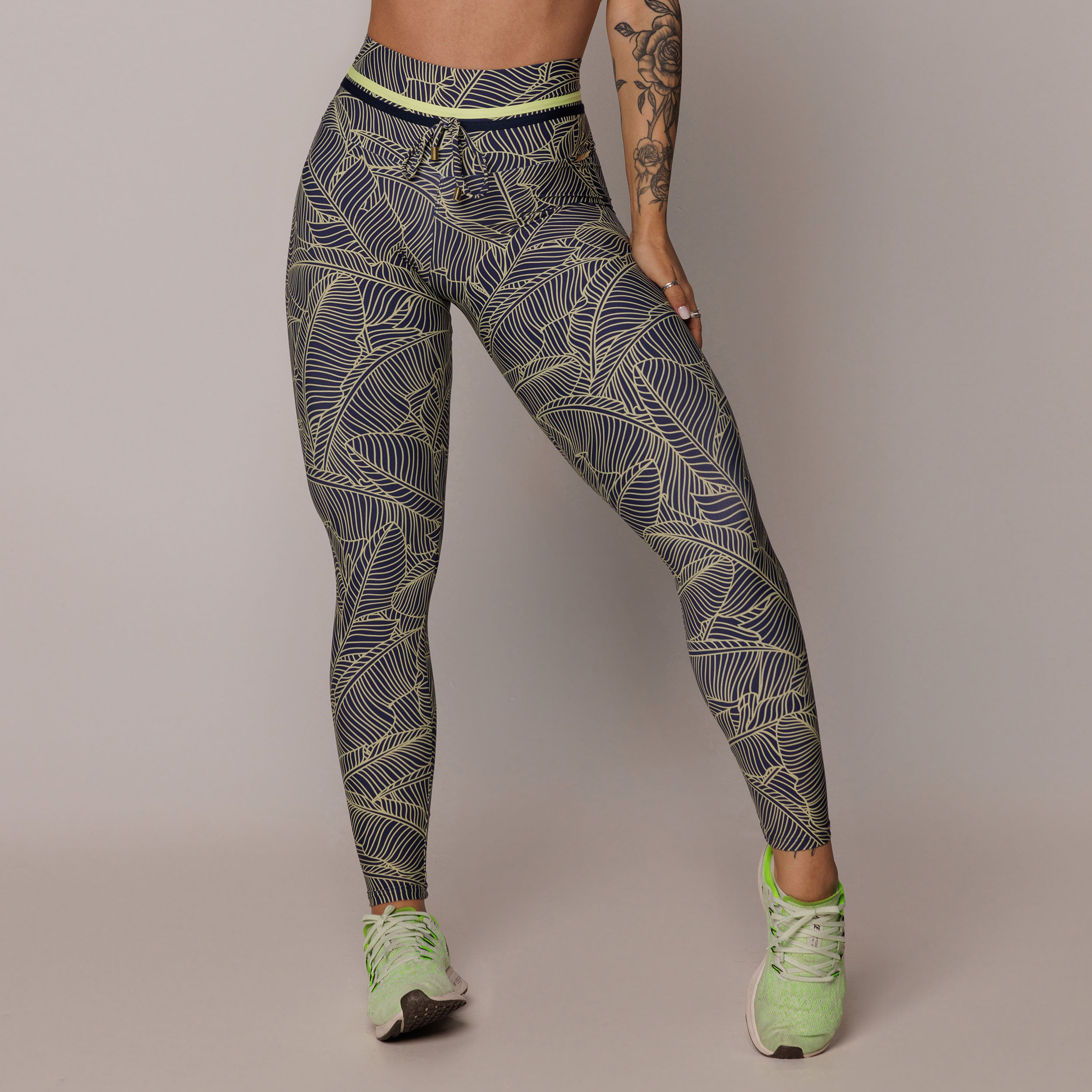 LEGGING COMUM TROPICAL LEAF EXCLUSIVO - Imagem 3