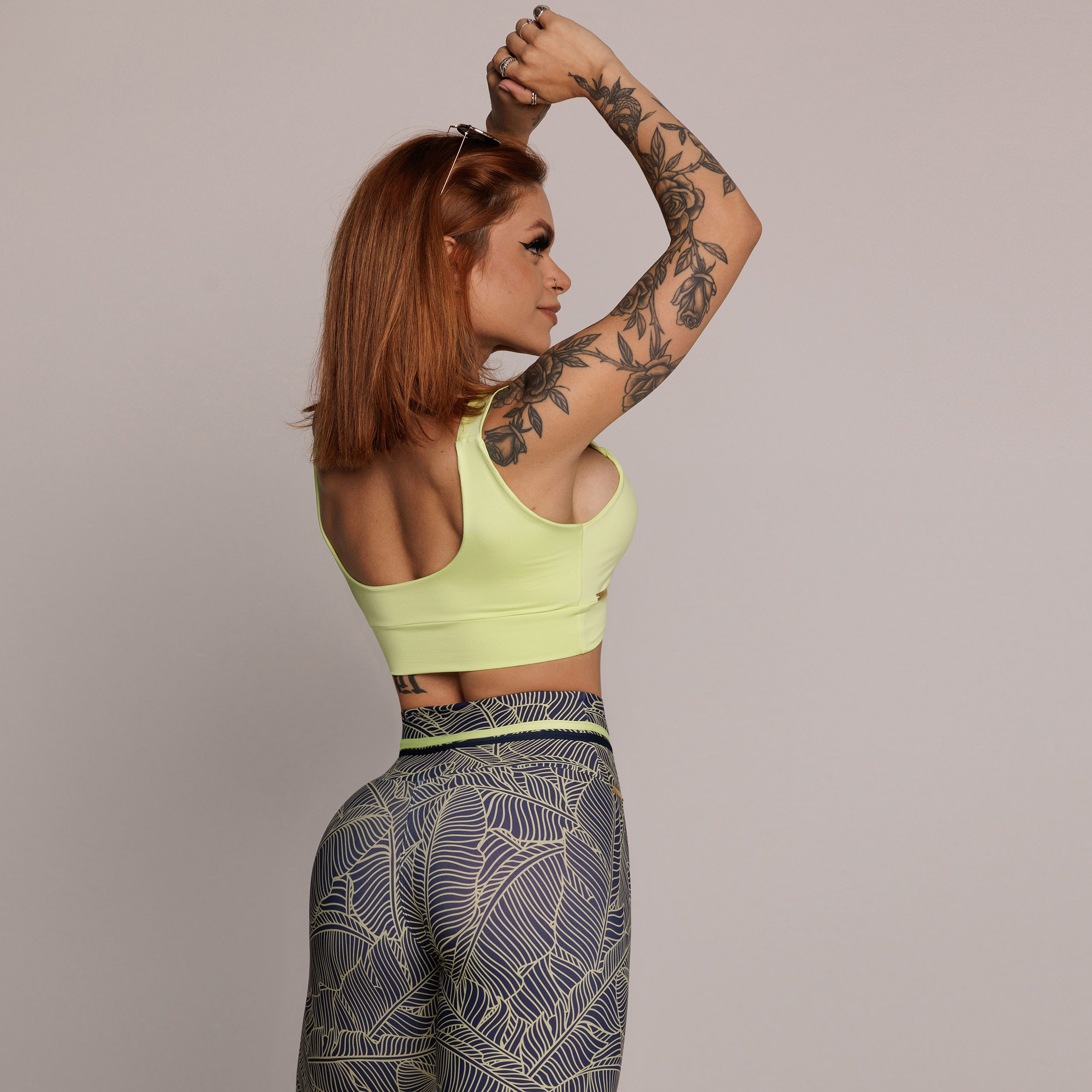 LEGGING COMUM TROPICAL LEAF EXCLUSIVO - Imagem 4