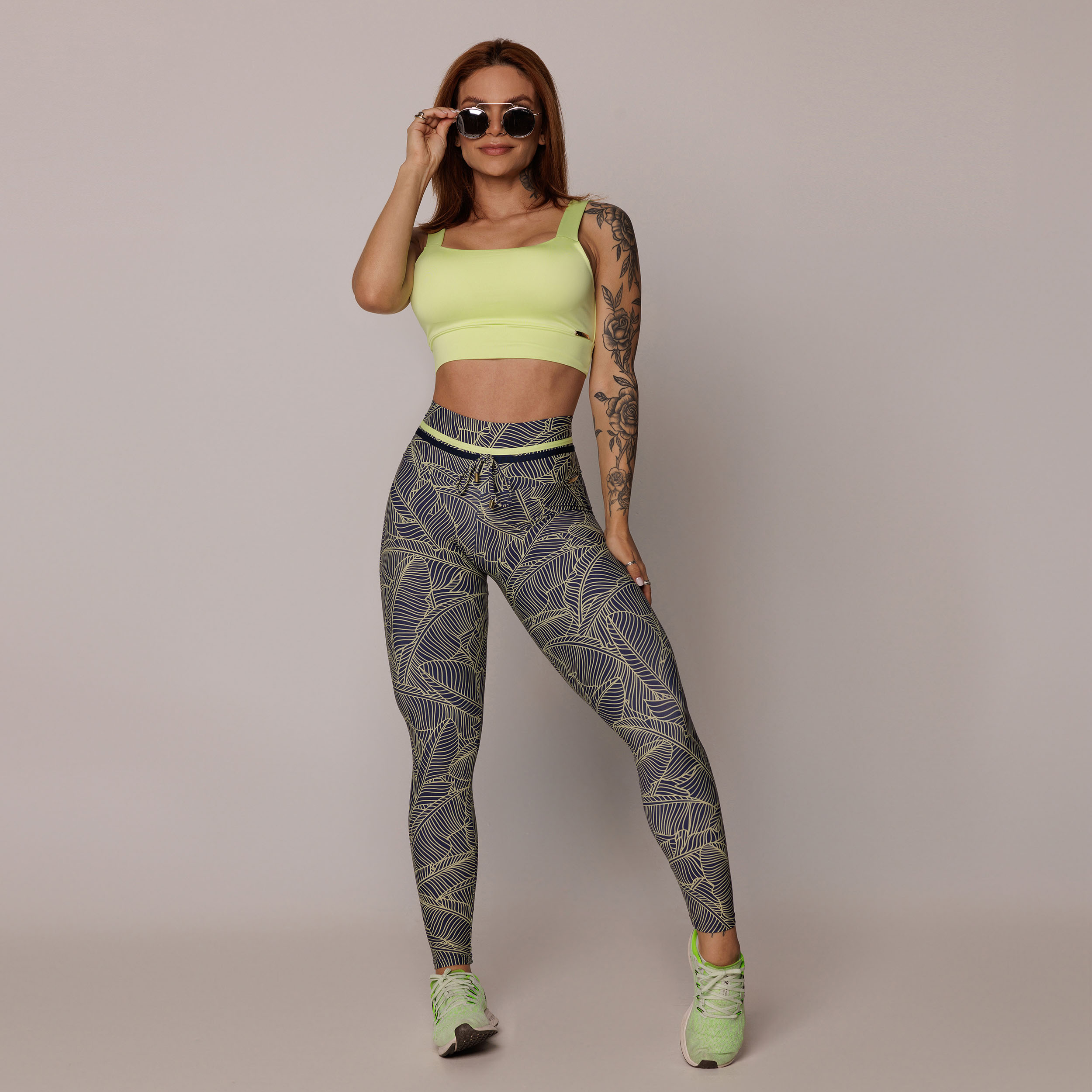 LEGGING COMUM TROPICAL LEAF EXCLUSIVO - Imagem 5