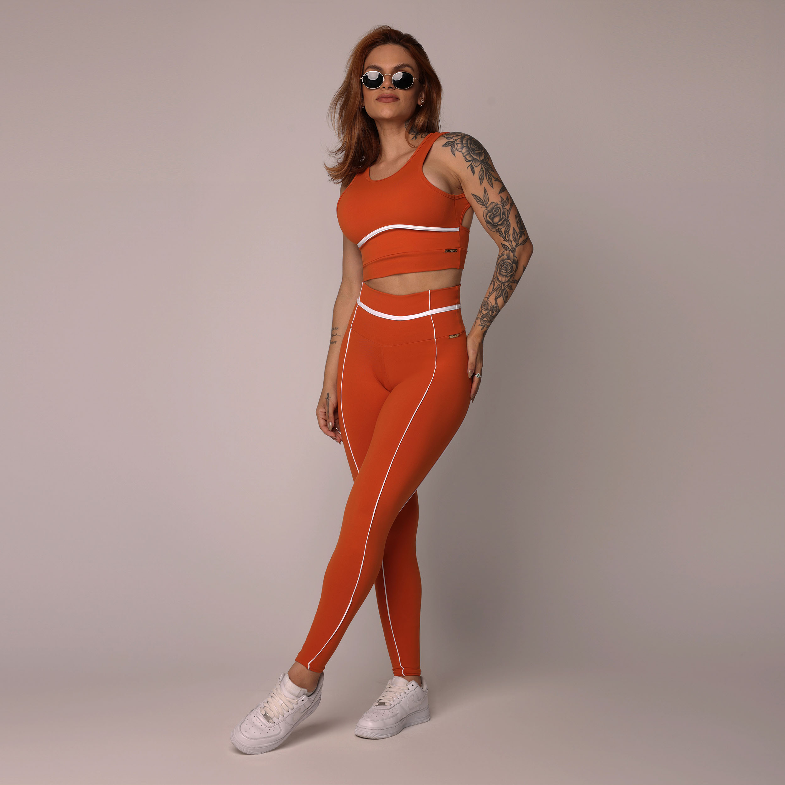 LEGGING QUEENS EMPINA BUMBUM AÇAFRÃO - Imagem 5
