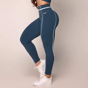 LEGGING QUEENS EMPINA BUMBUM AZUL PETRÓLEO