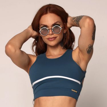 TOP QUEENS AZUL PETRÓLEO