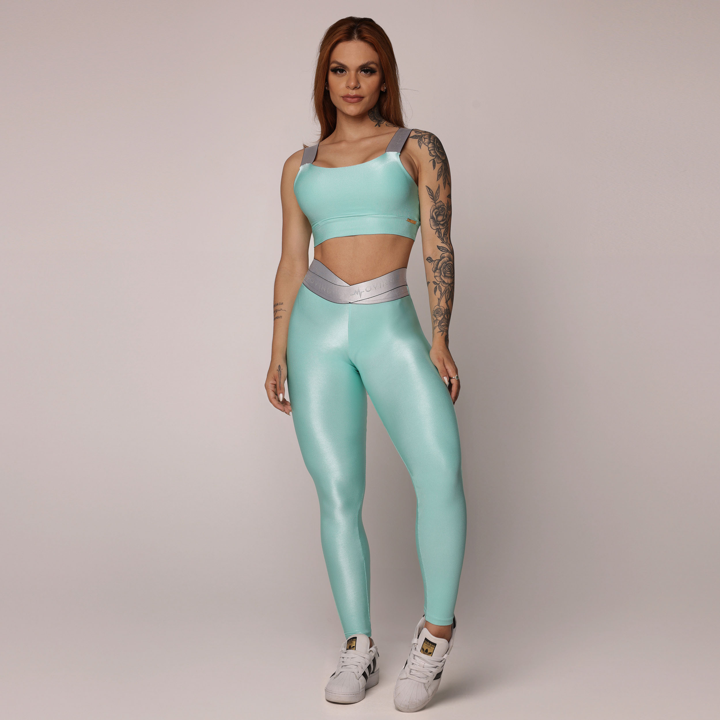 LEGGING HIT GLOSSY TIFFANY - Imagem 5