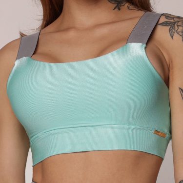 TOP FAIXA COM ELÁSTICO GLOSSY TIFFANY