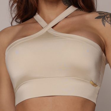 TOP TULIPA OFF-WHITE