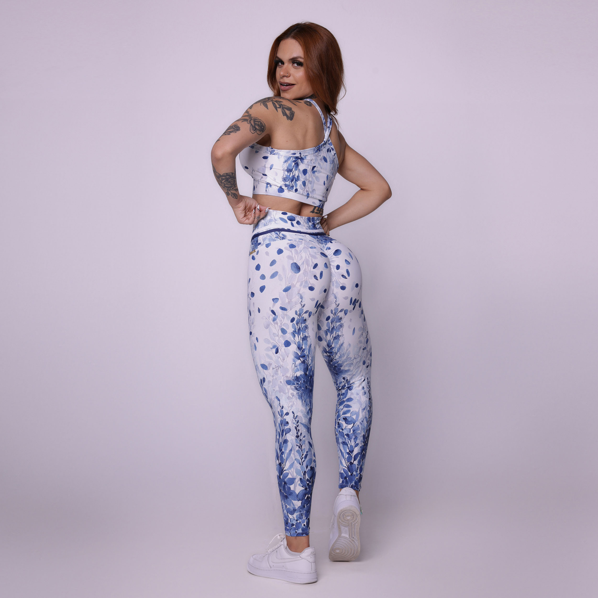 LEGGING EMPINA BUMBUM FLOWER RAIN EXCLUSIVA - Imagem 8