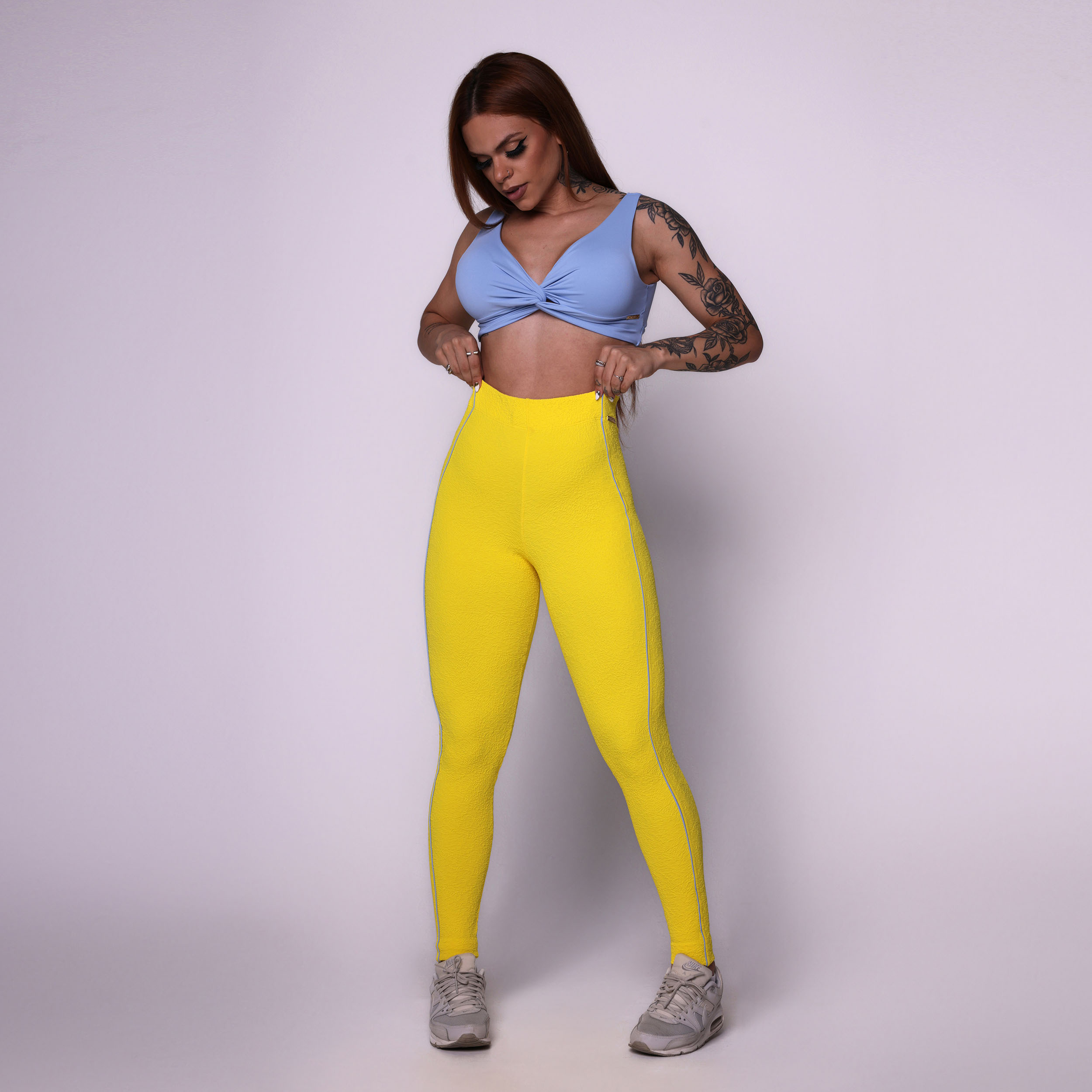 LEGGING PULSE JACQUARD FLUFFY SUMMER - Imagem 5