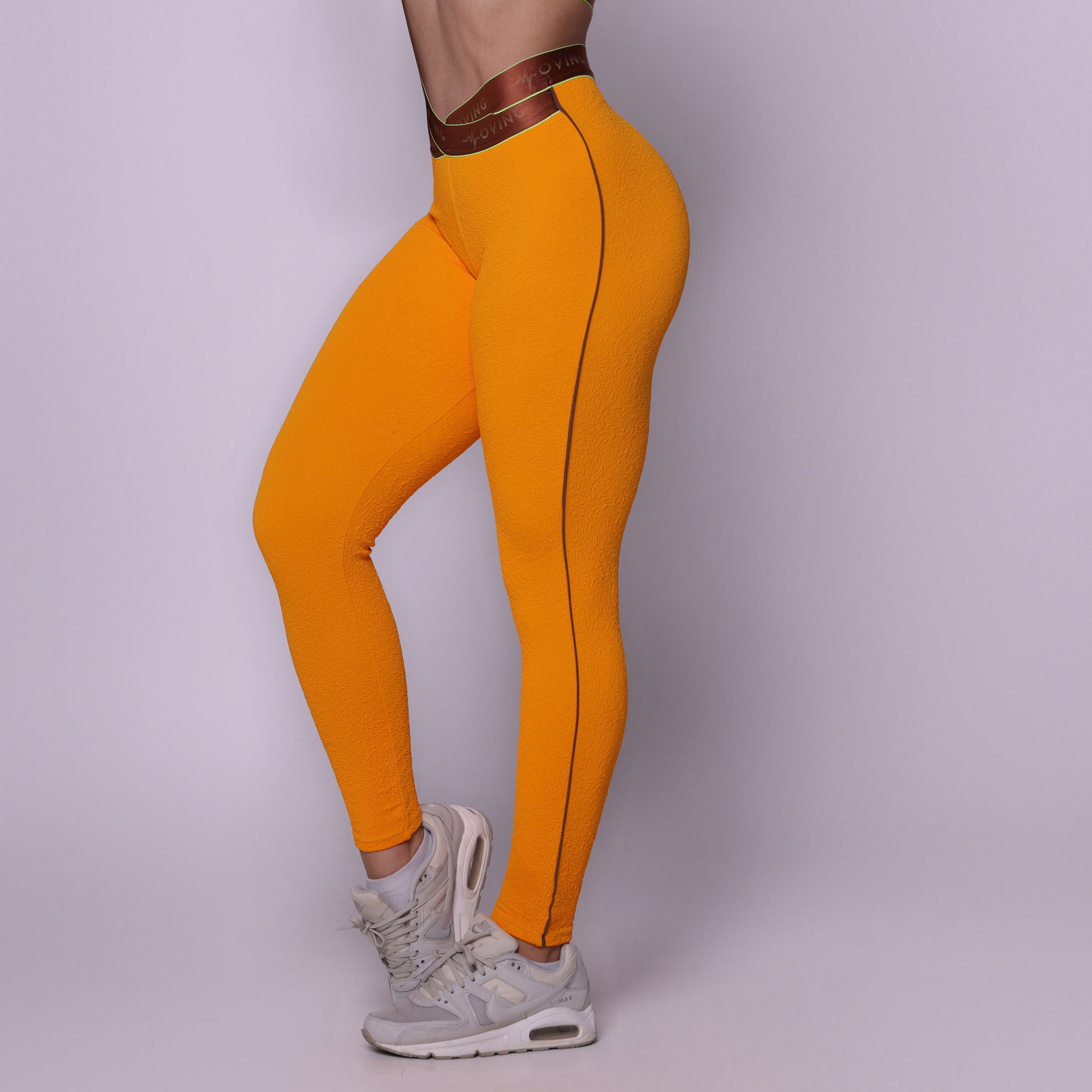 LEGGING HIT JACQUARD FLUFFY SUNSET - Imagem 4