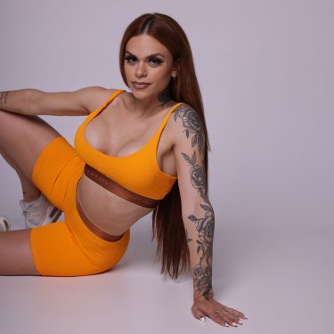 SHORT ÉPIC JACQUARD FLUFFY SUNSET