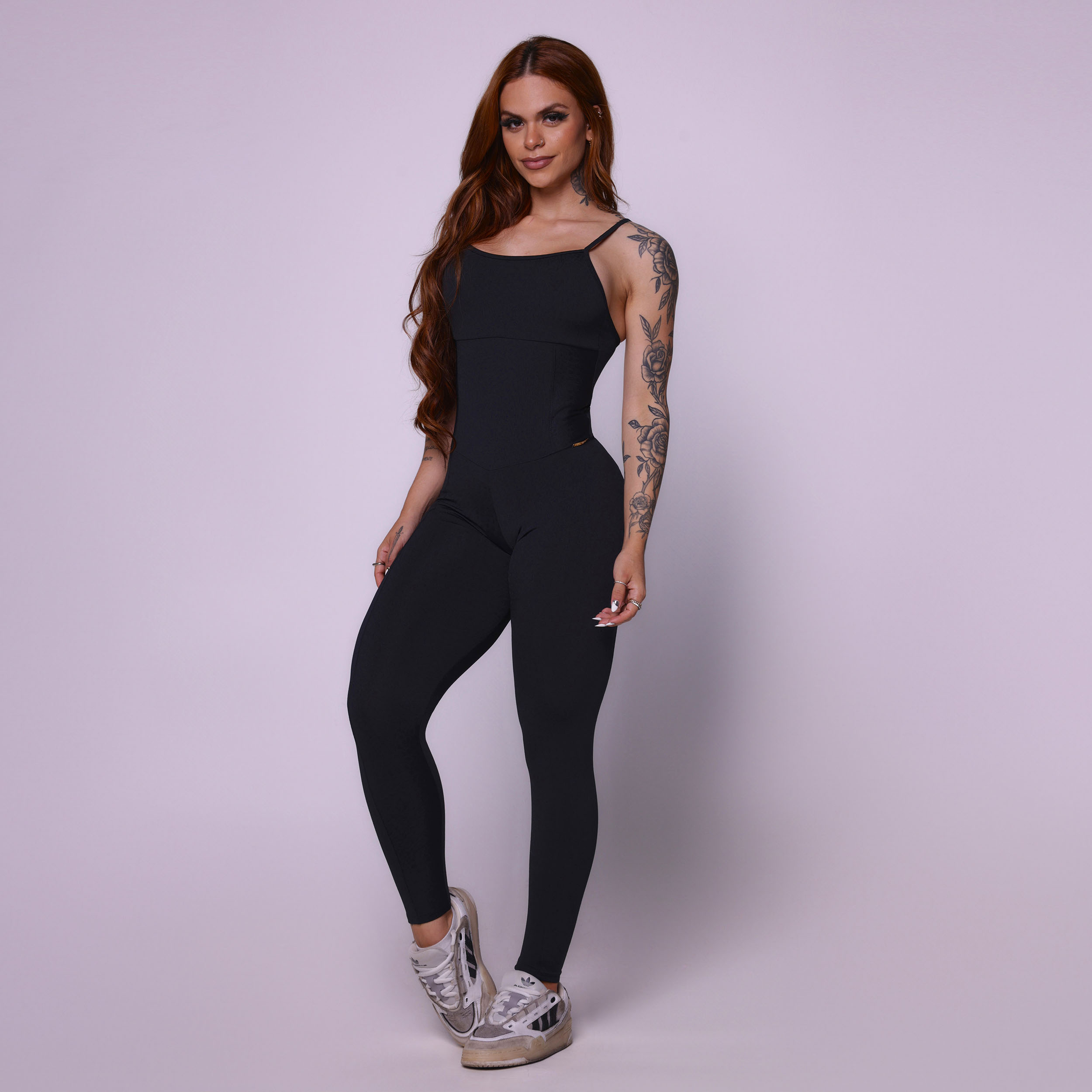 MACACÃO QUEENS EMPINA BUMBUM JACQUARD SNAKE BLACK - Imagem 3