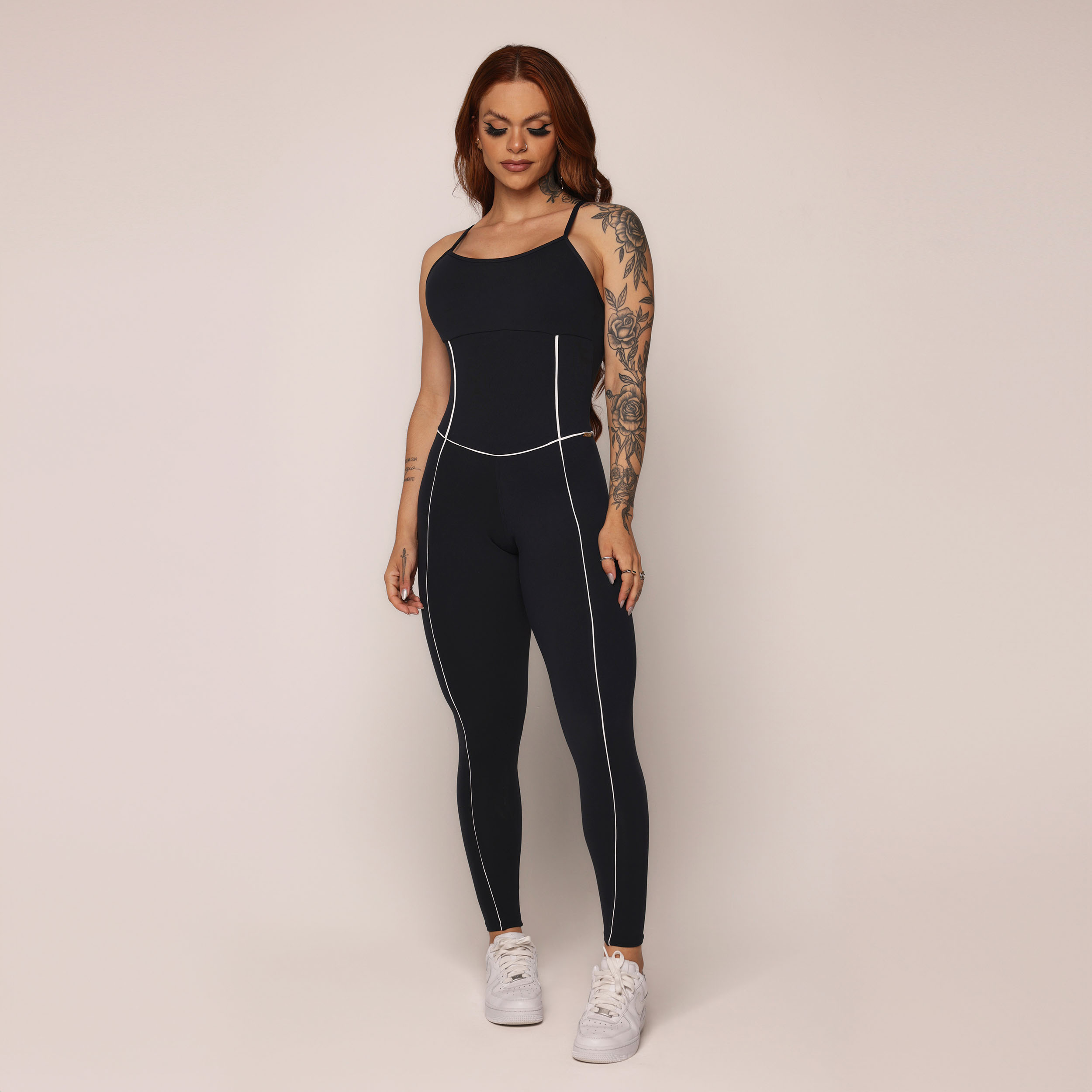 MACACÃO QUEENS EMPINA BUMBUM PRETO - Imagem 10