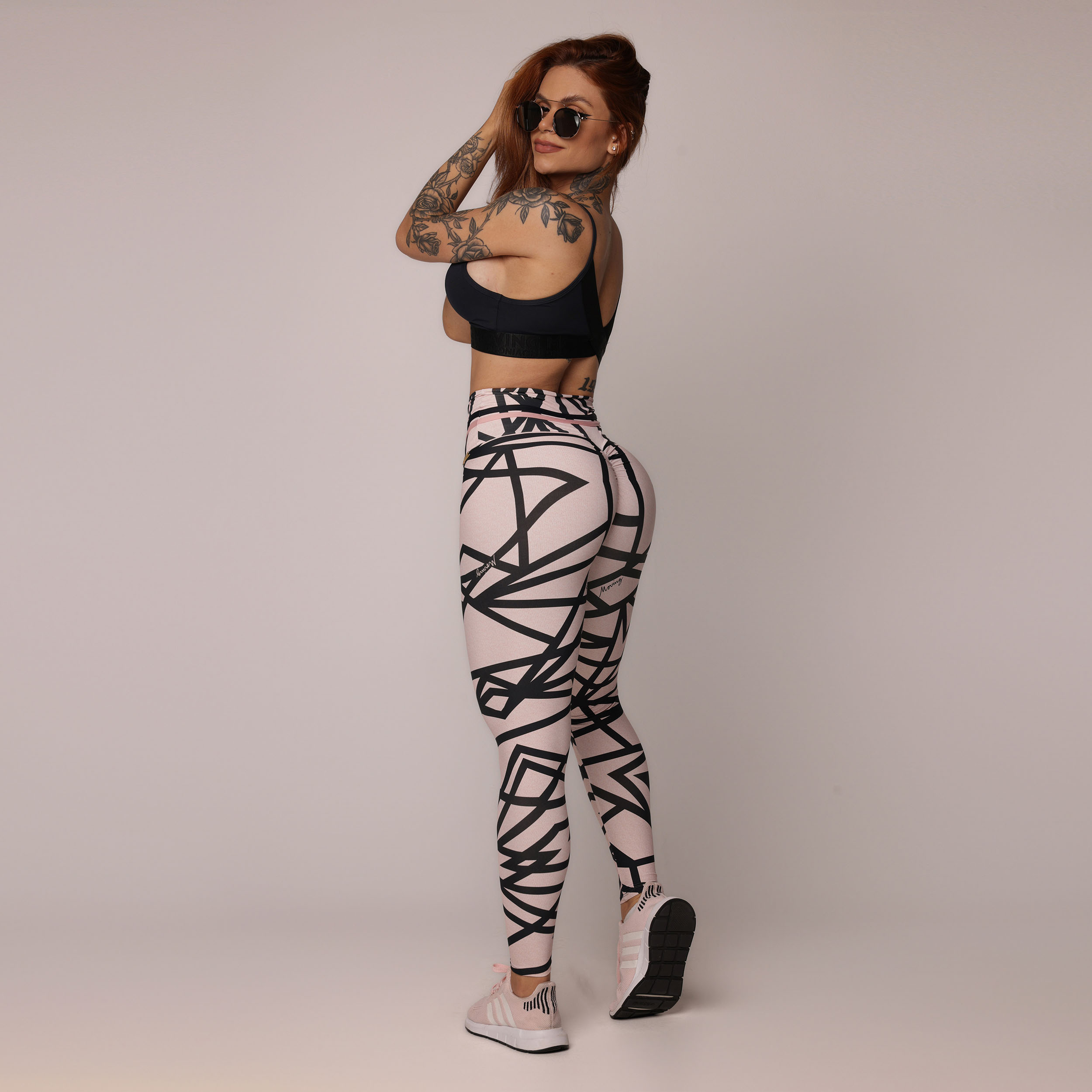 LEGGING EMPINA BUMBUM TECH ROSÊ EXCLUSIVA - Imagem 9