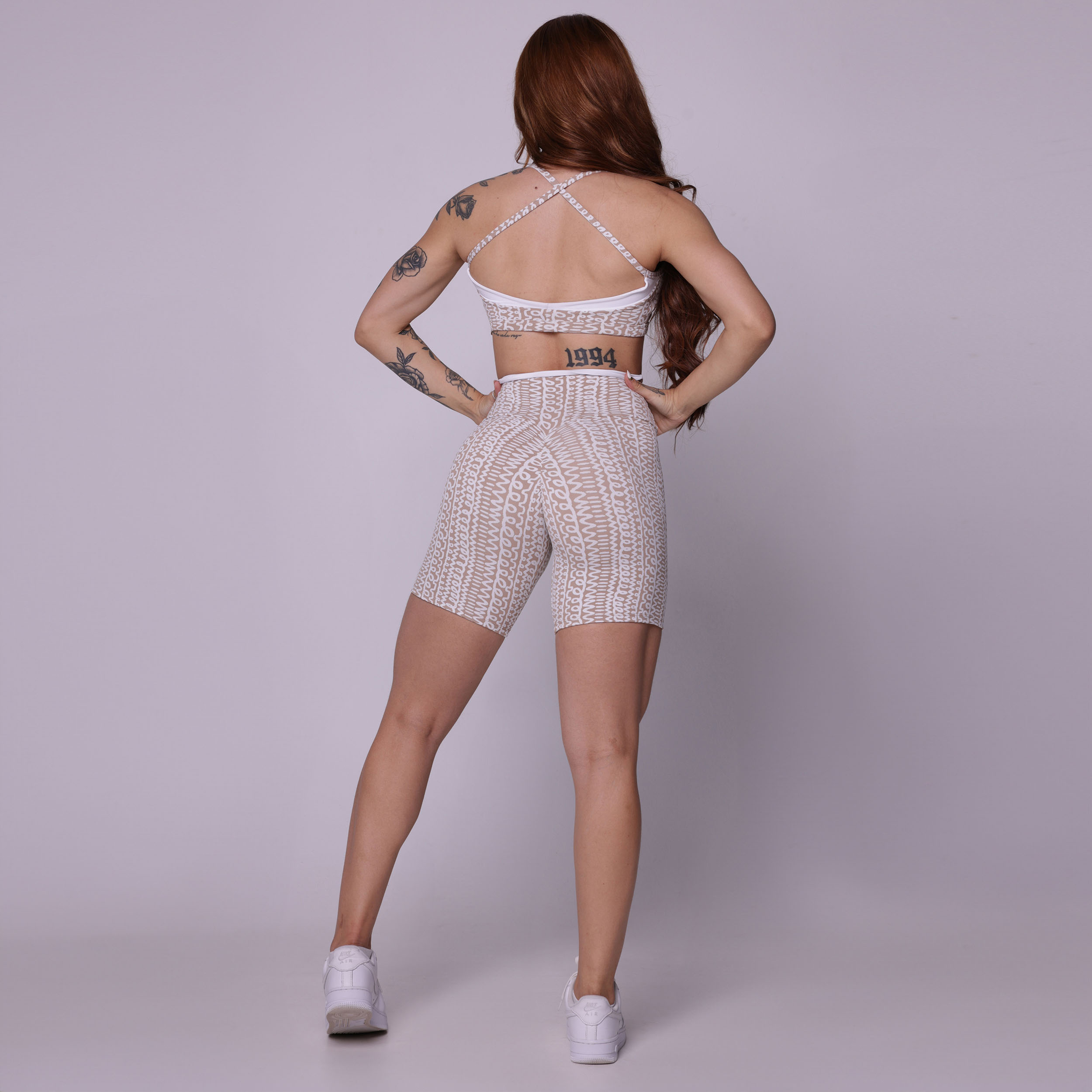 SHORT BICOLOR EMPINA BUMBUM JACQUARD MILKSHAKE - Imagem 4