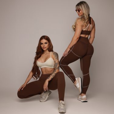 LEGGING PUMP EMPINA BUMBUM CACAU