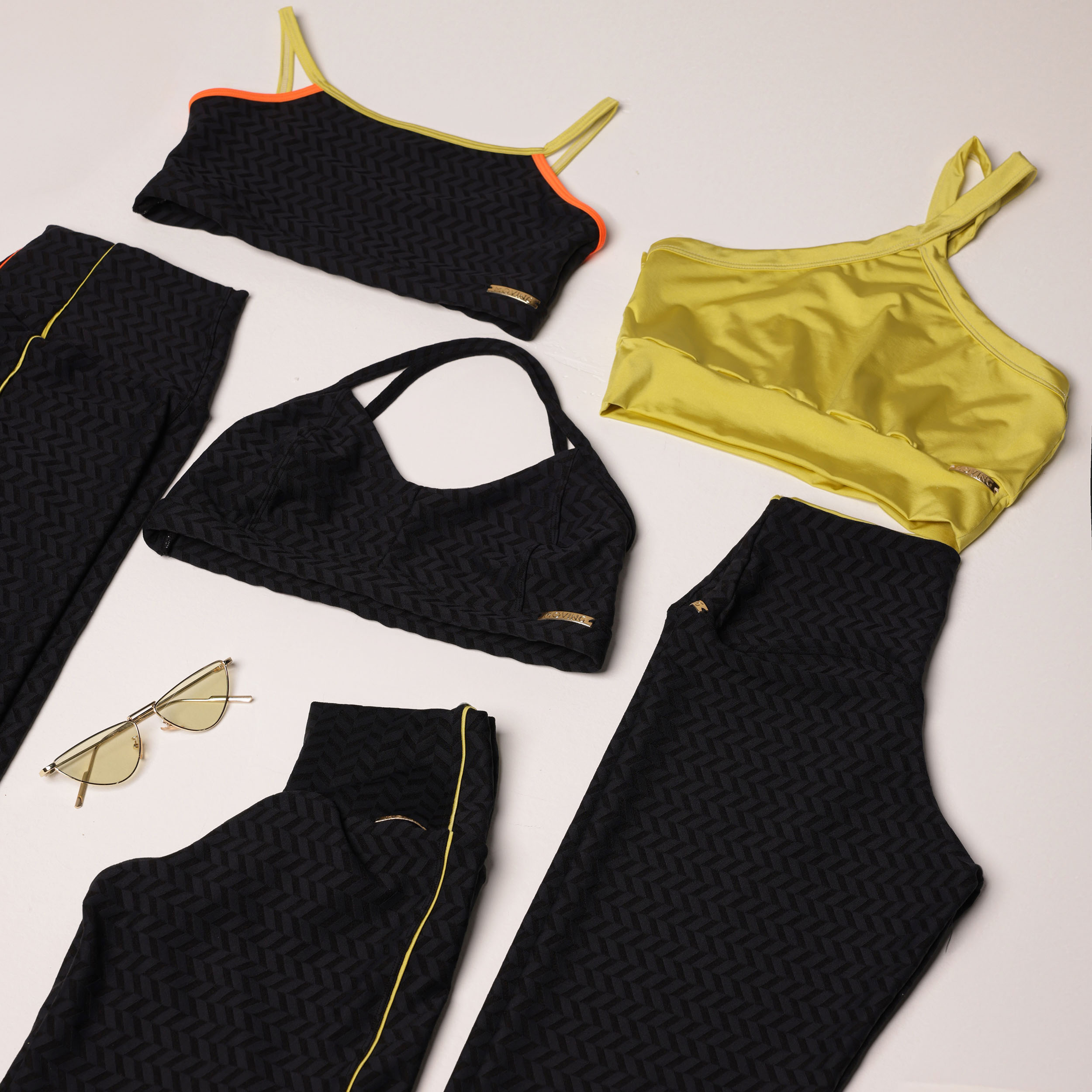 TOP DETROIT JACQUARD ARROW BLACK - Imagem 6