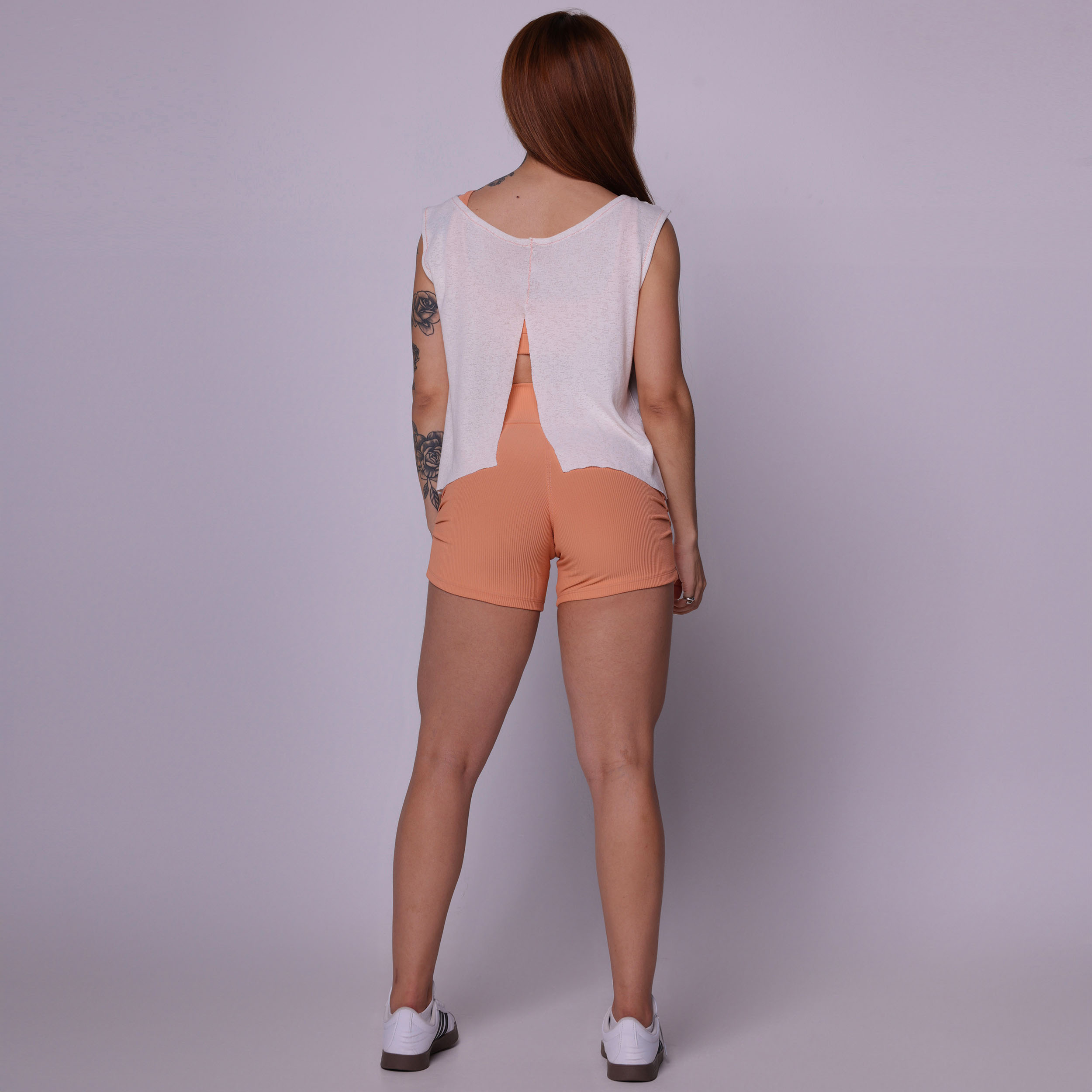 SHORT CHICAGO JACQUARD CANELADO PAPAIA - Imagem 14