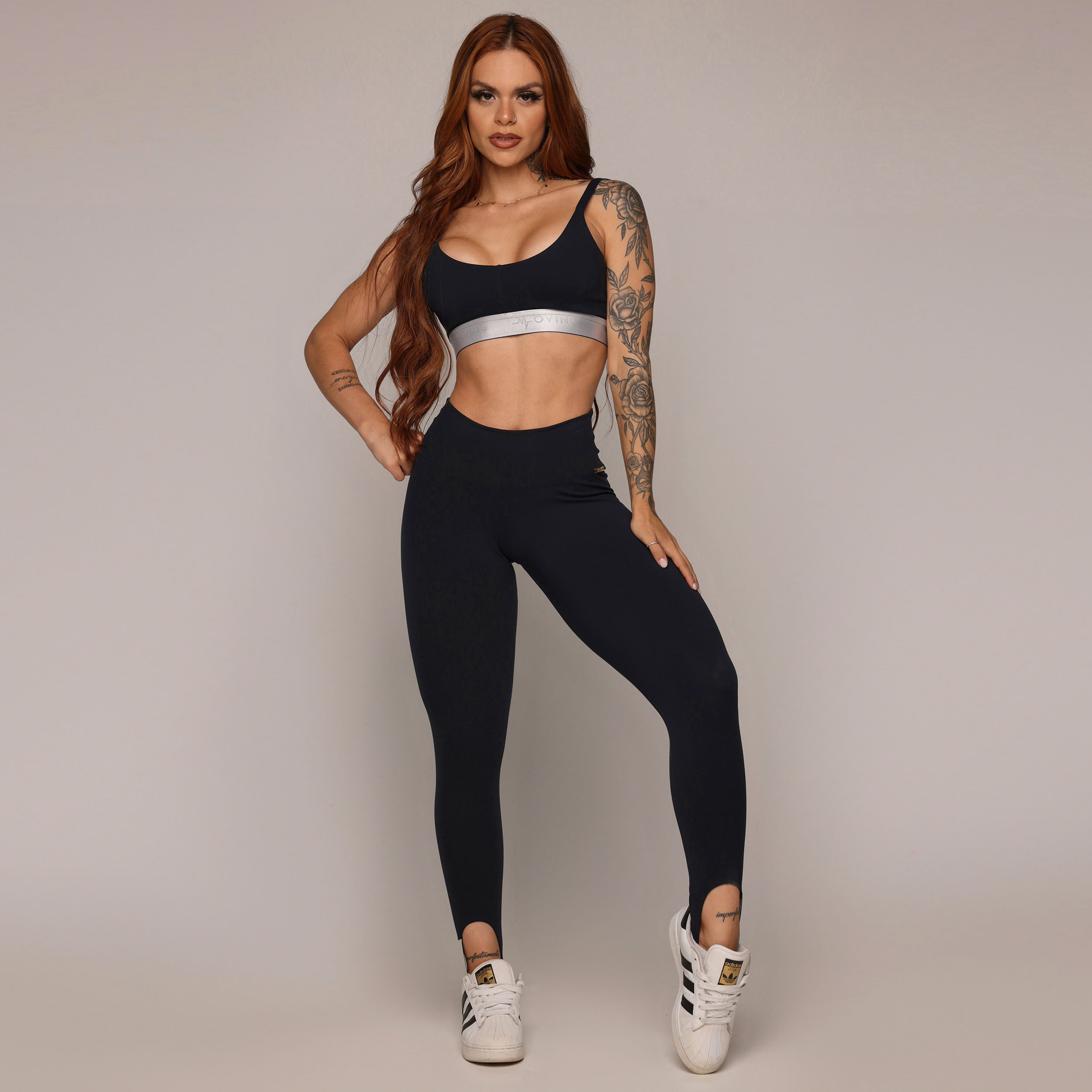 LEGGING NAMASTÊ PRETA - Imagem 7