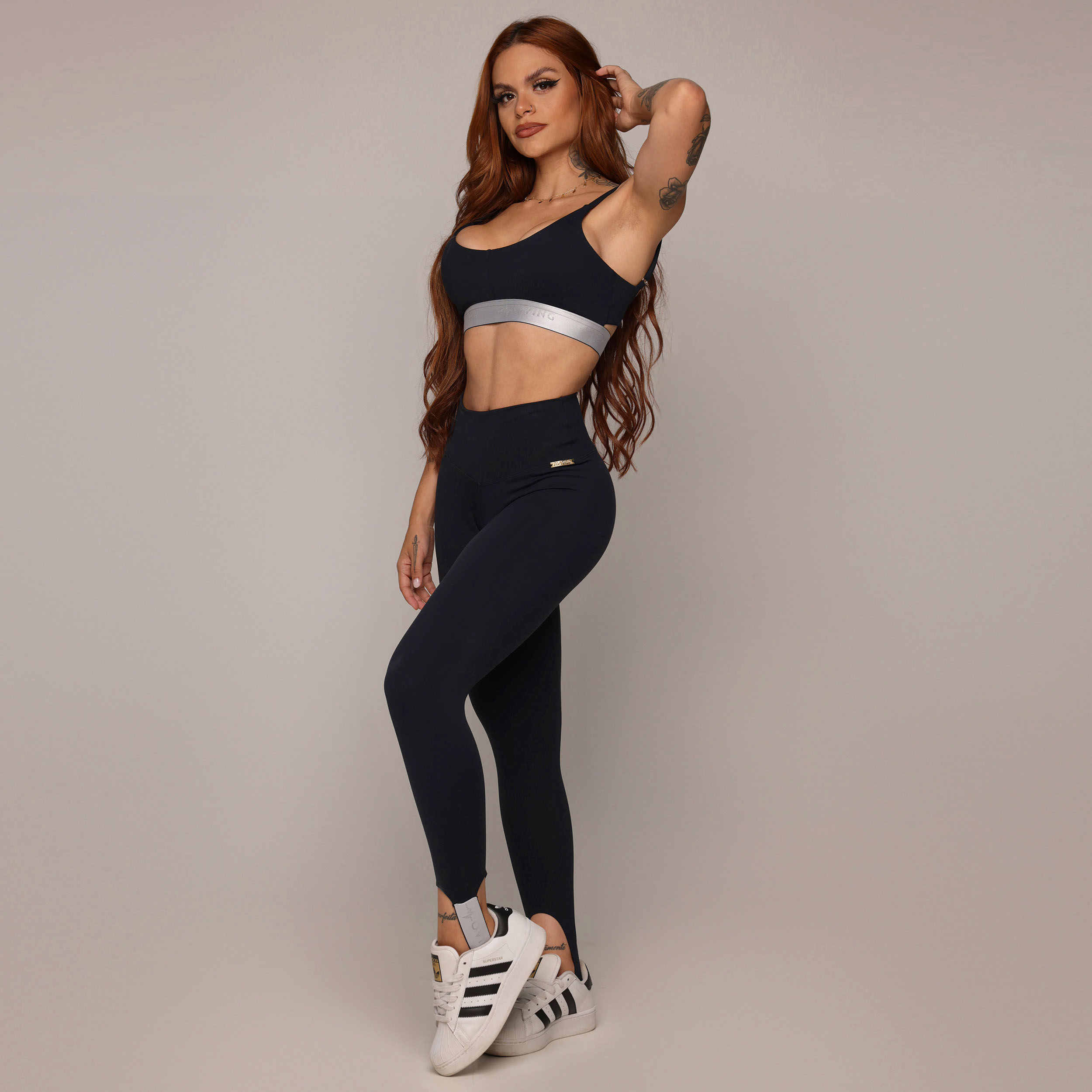 LEGGING NAMASTÊ PRETA - Imagem 9