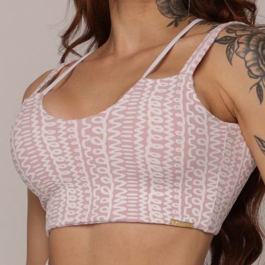TOP SEATTLE JACQUARD PINK-SHAKE