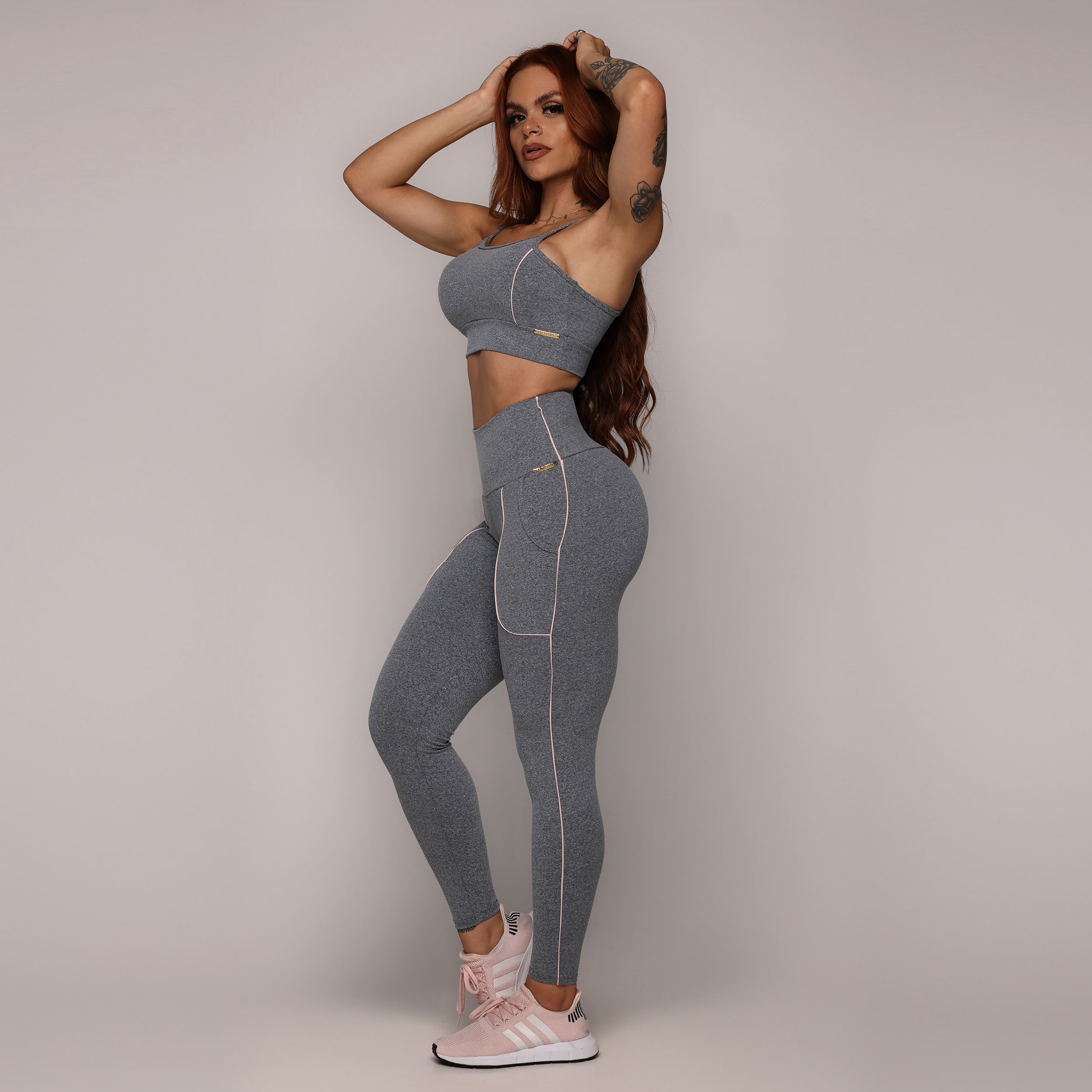 LEGGING CELULAR EMPINA BUMBUM MESCLA - Imagem 6