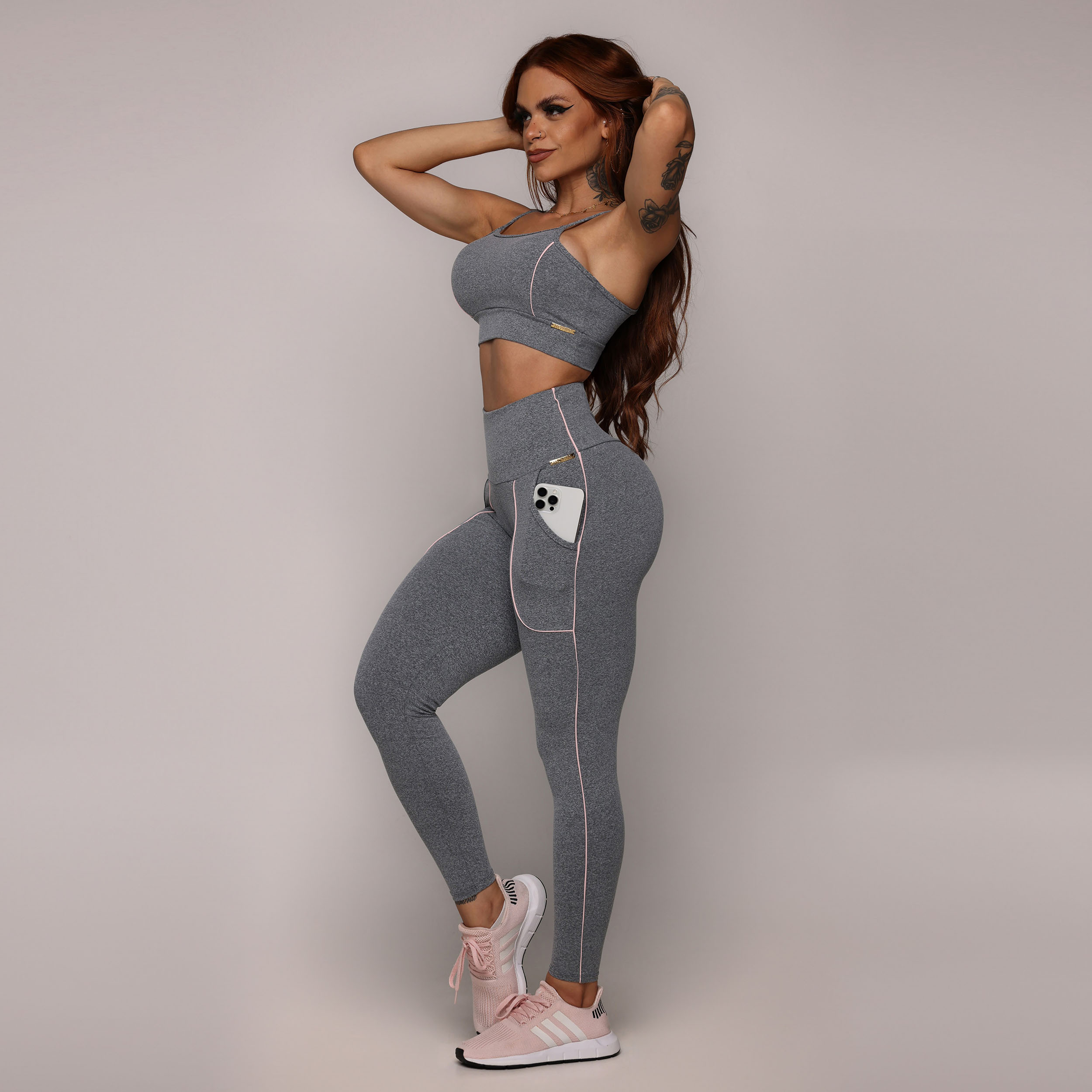 LEGGING CELULAR EMPINA BUMBUM MESCLA - Imagem 8