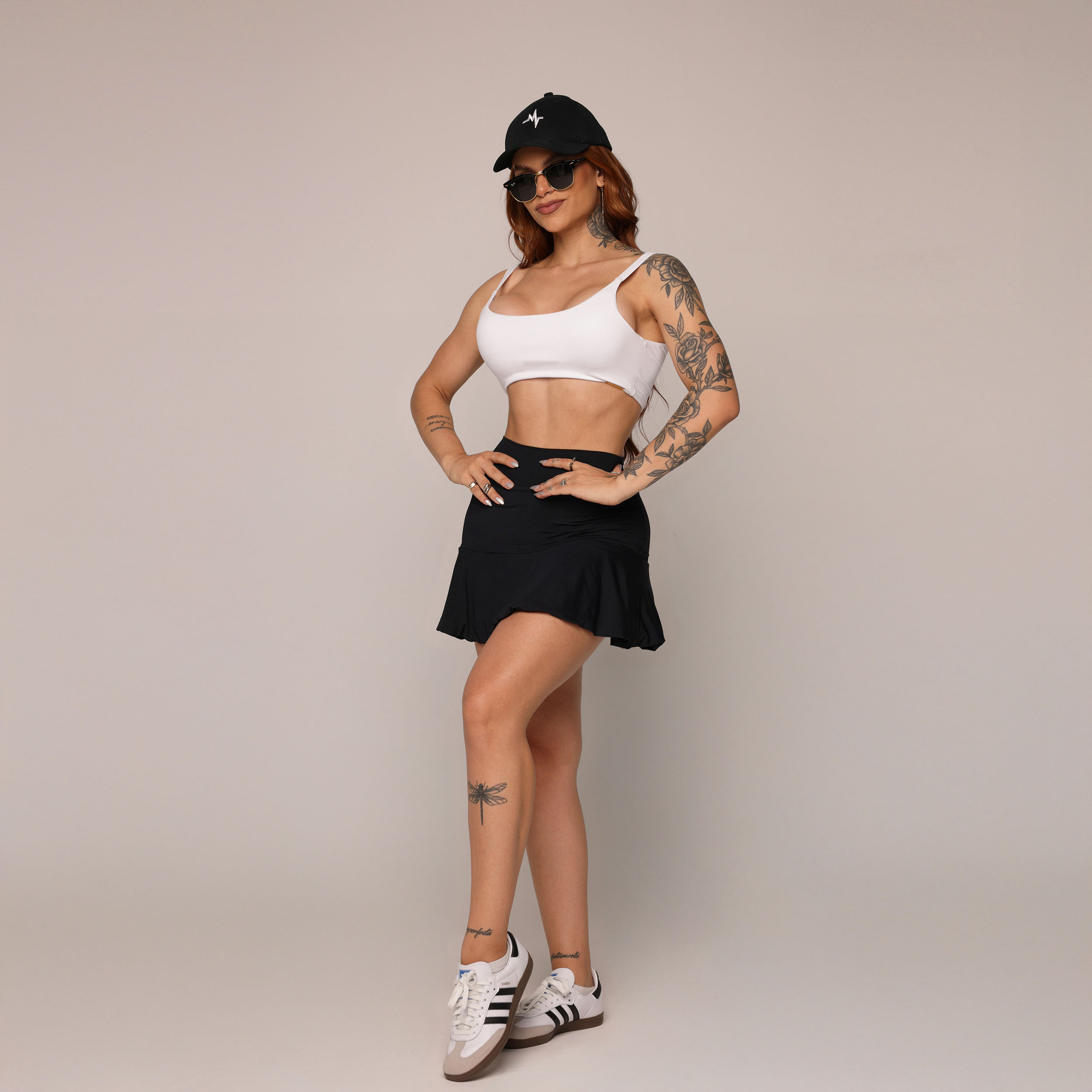 SHORT-SAIA BALONÊ PRETO - Imagem 4